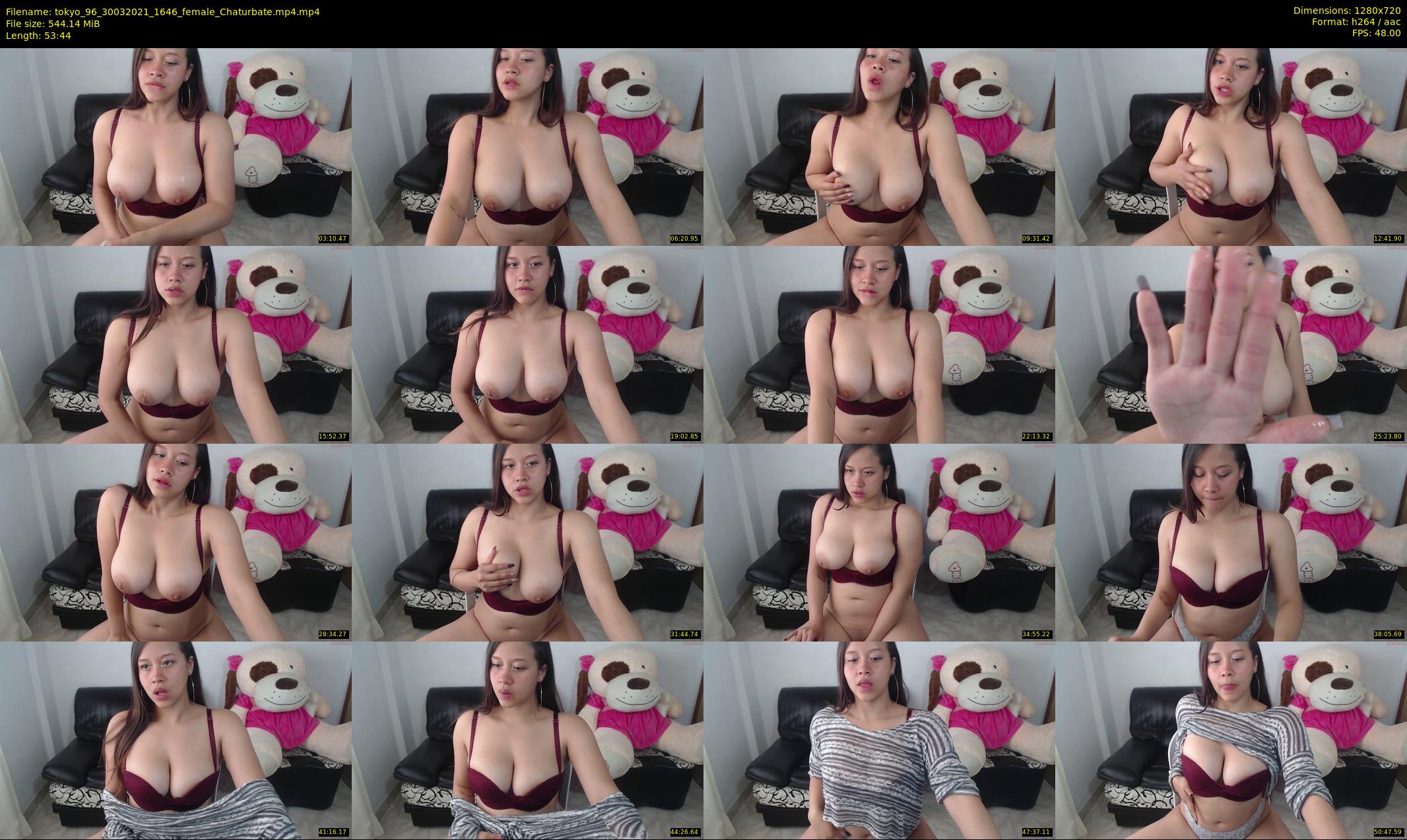 tokyo_96 — 54 minute Chaturbate female cam show recording, 720p, Mar 30, 2021