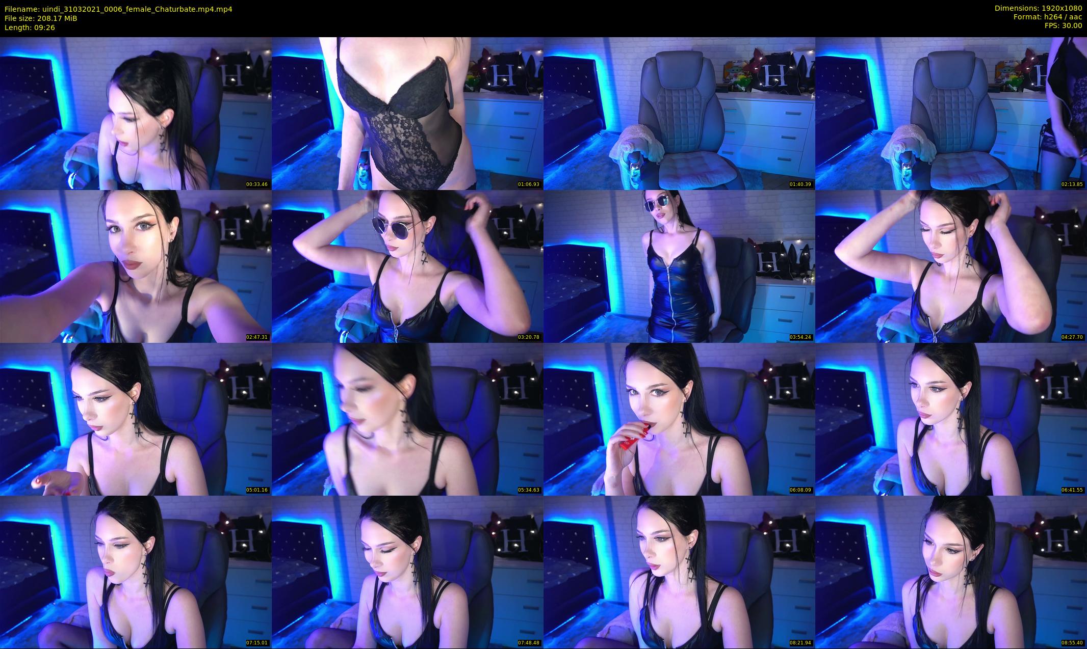 uindi — 10 minute Chaturbate female cam show recording, 1080p, Mar 31, 2021