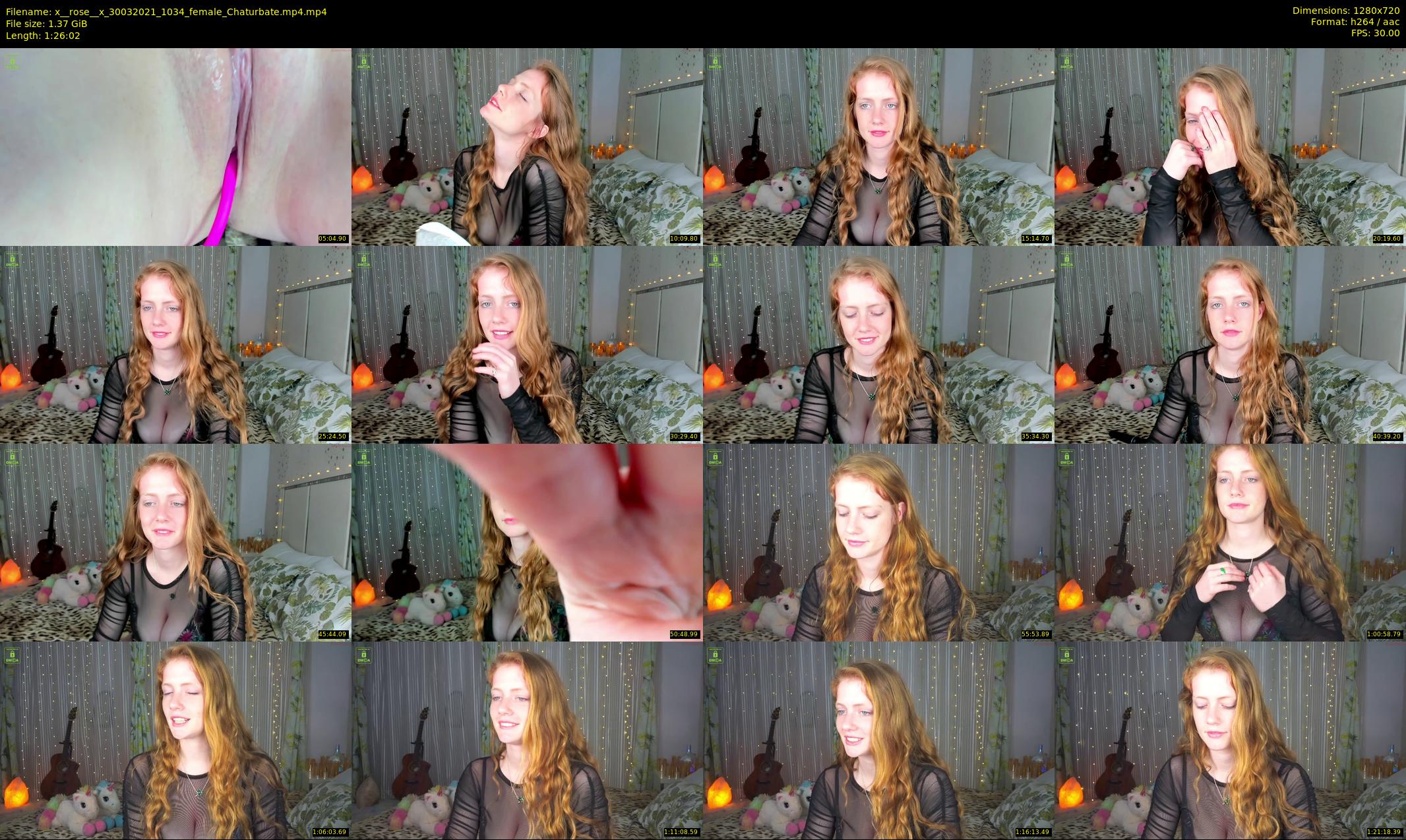 x__rose__x — 87 minute Chaturbate female cam show recording, 720p, Mar 30, 2021
