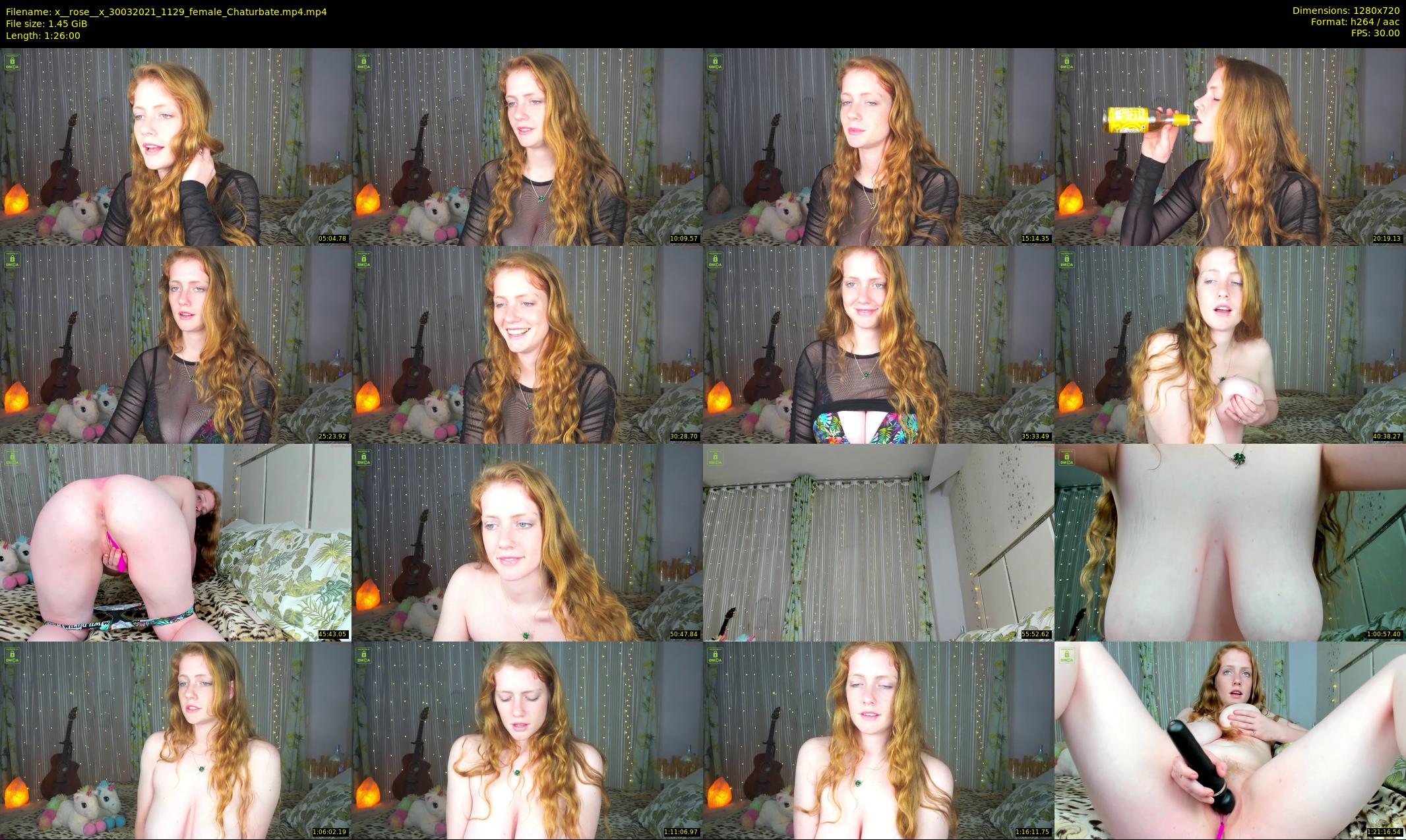 x__rose__x — 86 minute Chaturbate female cam show recording, 720p, Mar 30, 2021