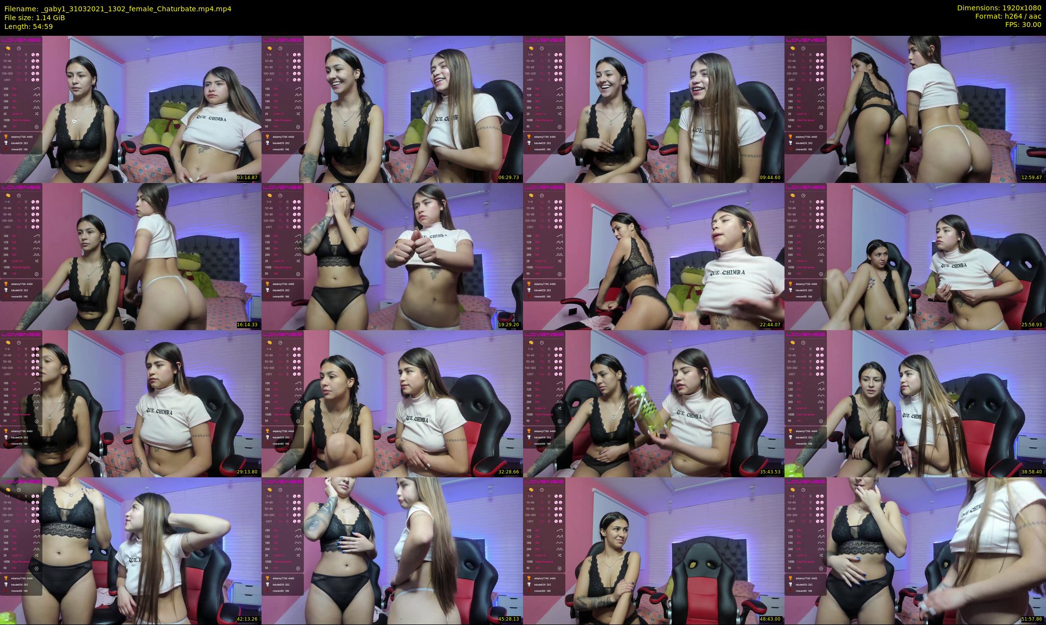 _gaby1 — 55 minute Chaturbate female cam show recording, 1080p, Mar 31, 2021