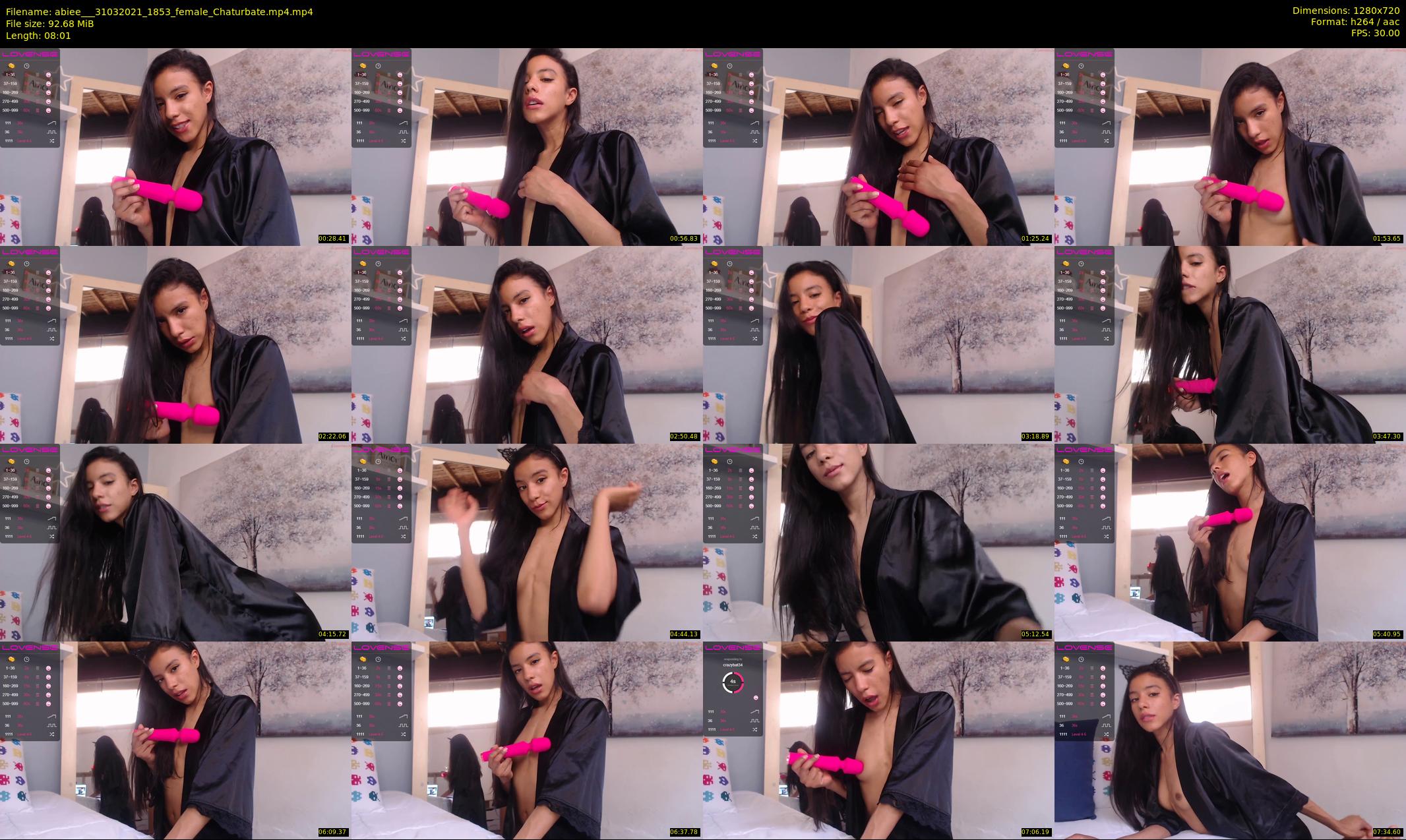 abiee__ — 9 minute Chaturbate female cam show recording, 720p, Mar 31, 2021