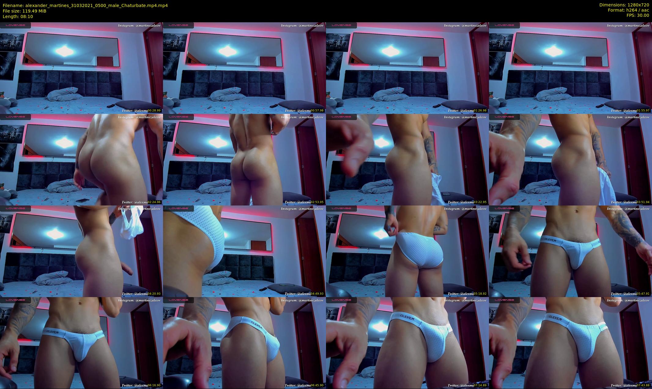 alexander_martines — 9 minute Chaturbate male cam show recording, 720p, Mar 31, 2021