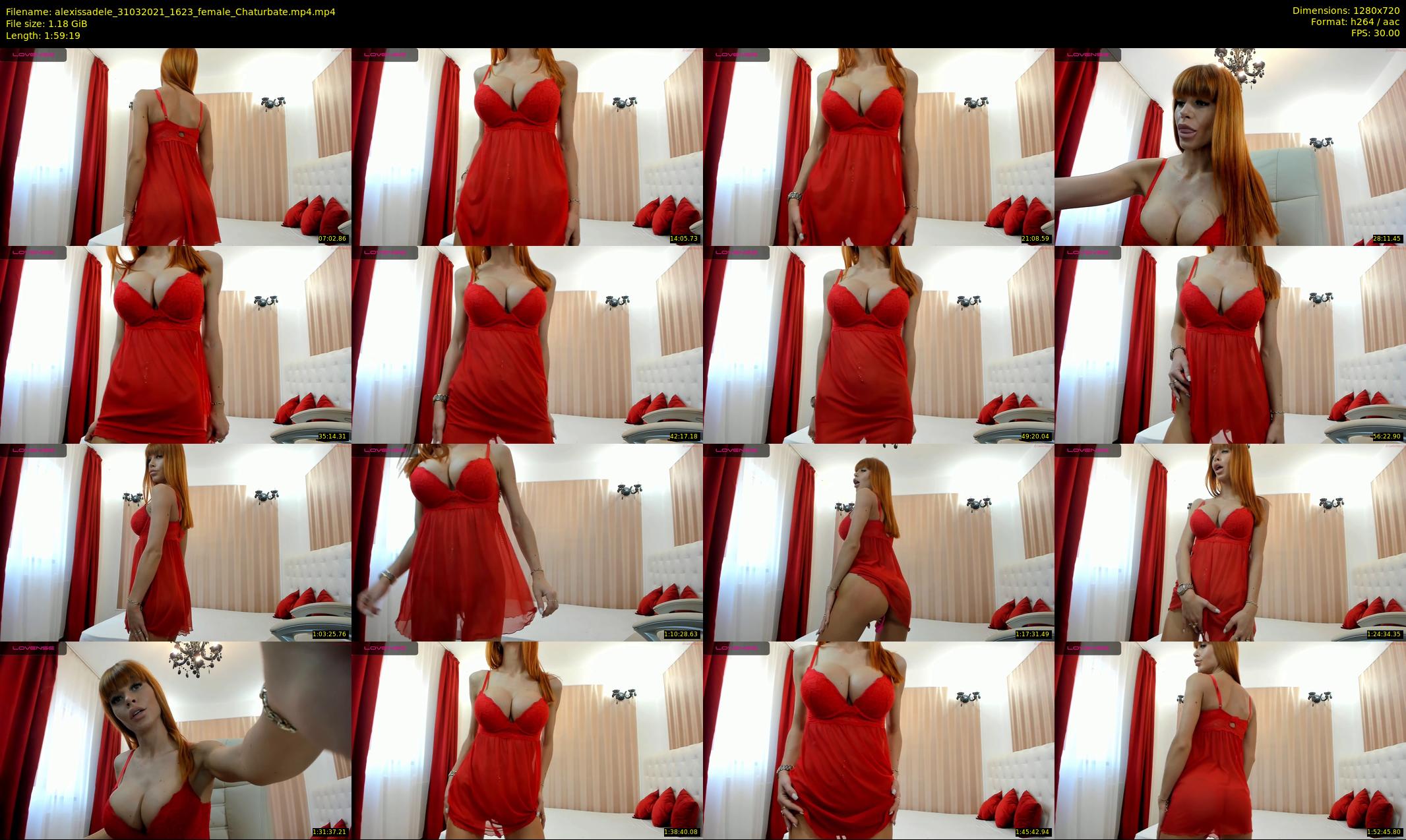 alexissadele — 120 minute Chaturbate female cam show recording, 720p, Mar 31, 2021