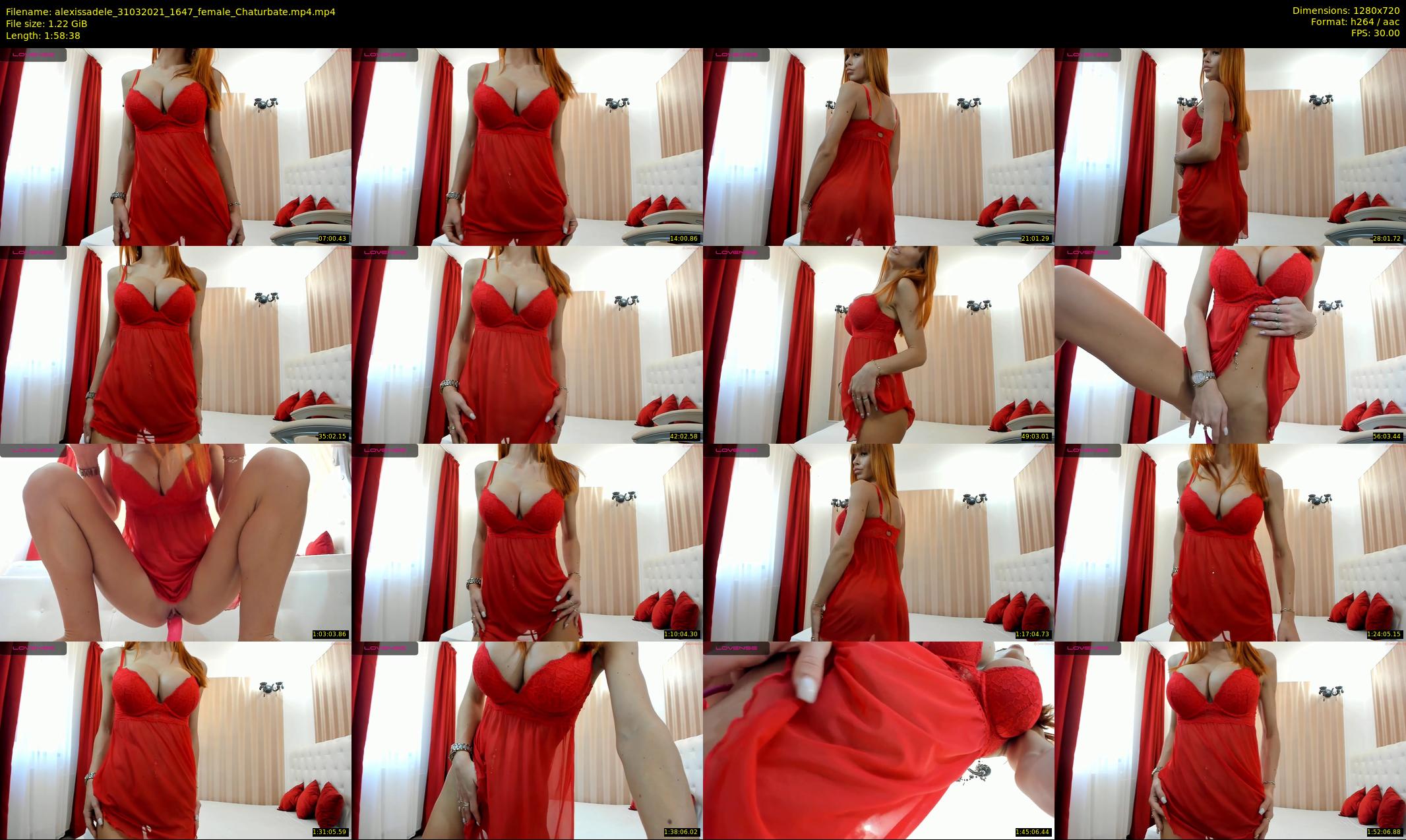 alexissadele — 119 minute Chaturbate female cam show recording, 720p, Mar 31, 2021