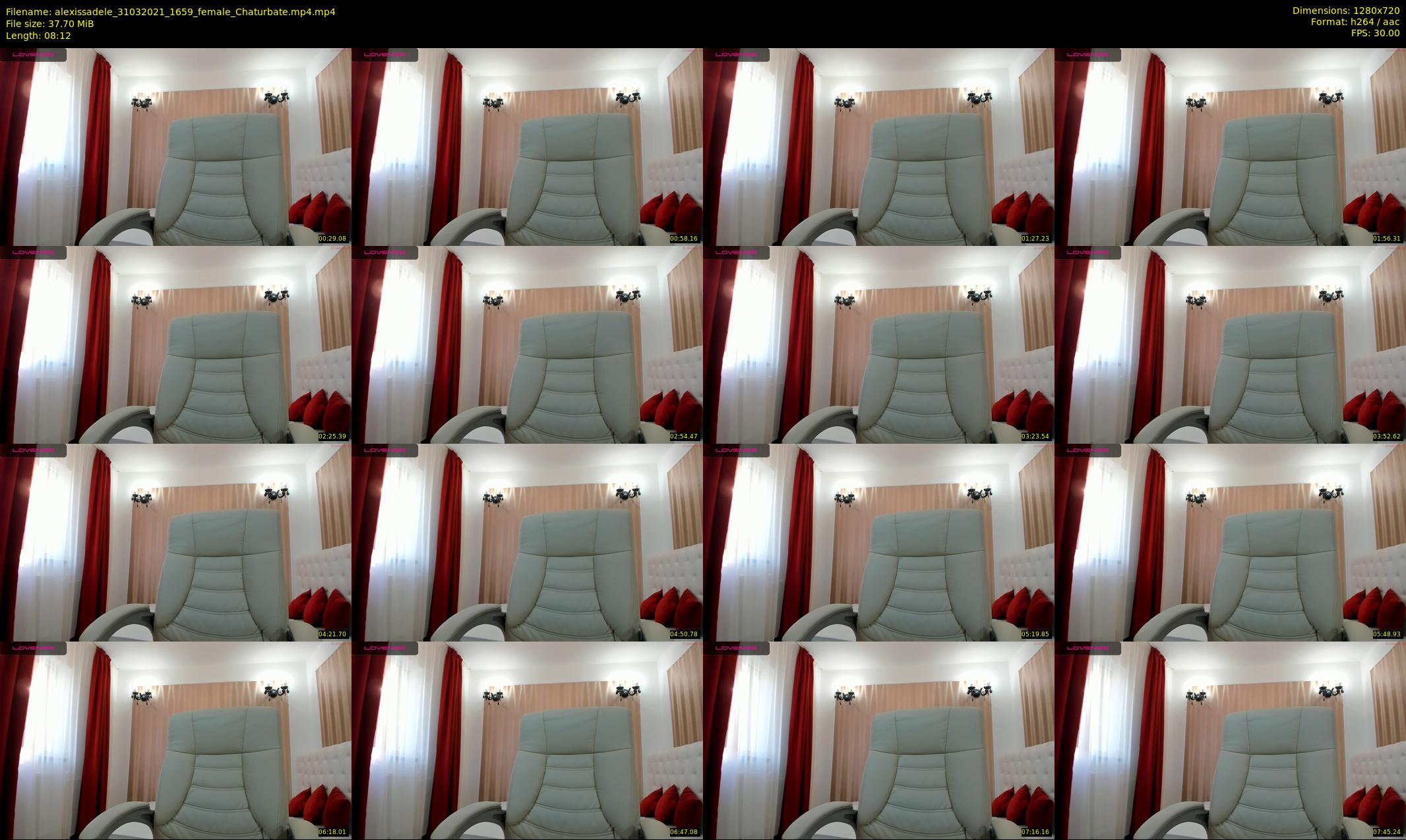 alexissadele — 9 minute Chaturbate female cam show recording, 720p, Mar 31, 2021