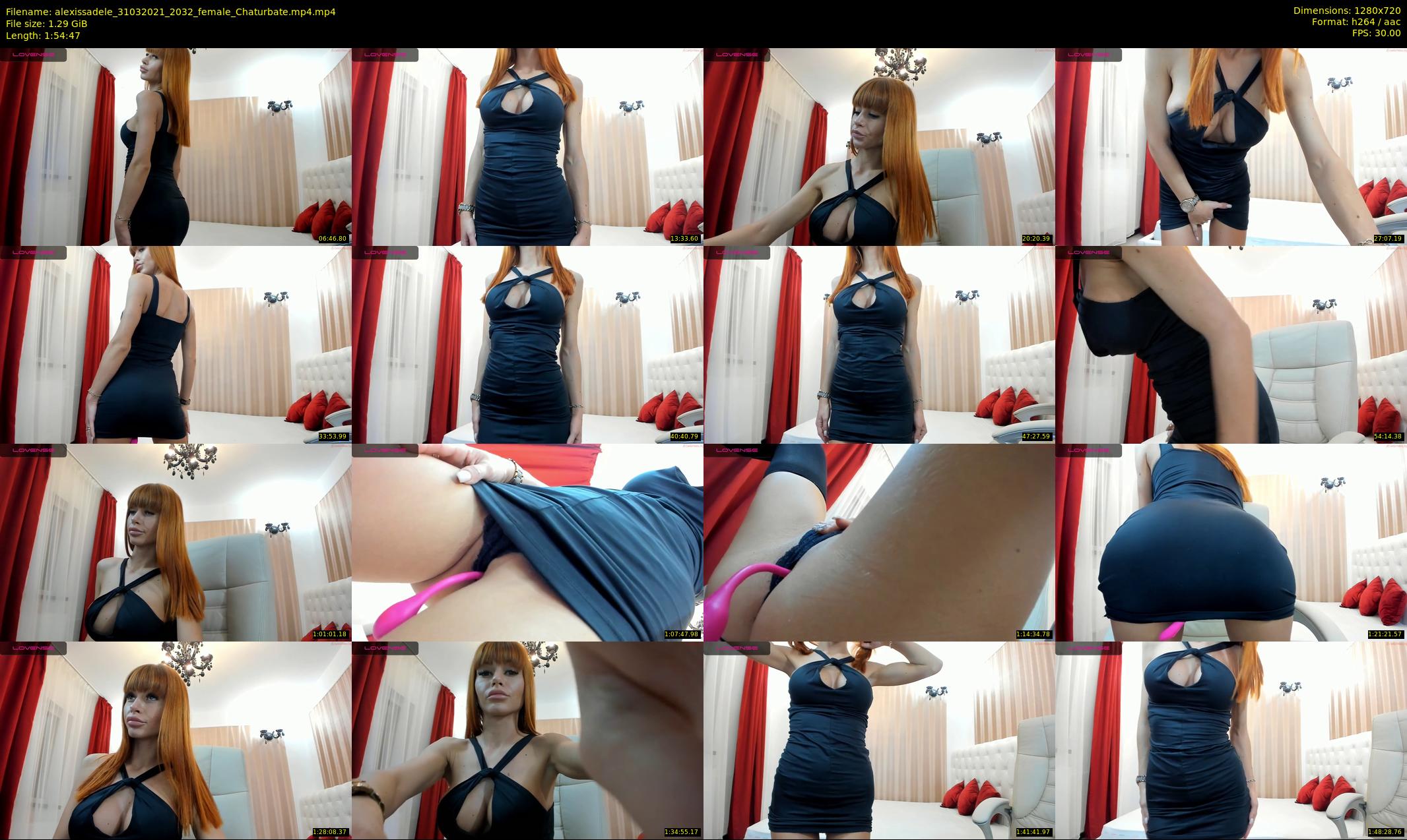 alexissadele — 115 minute Chaturbate female cam show recording, 720p, Mar 31, 2021