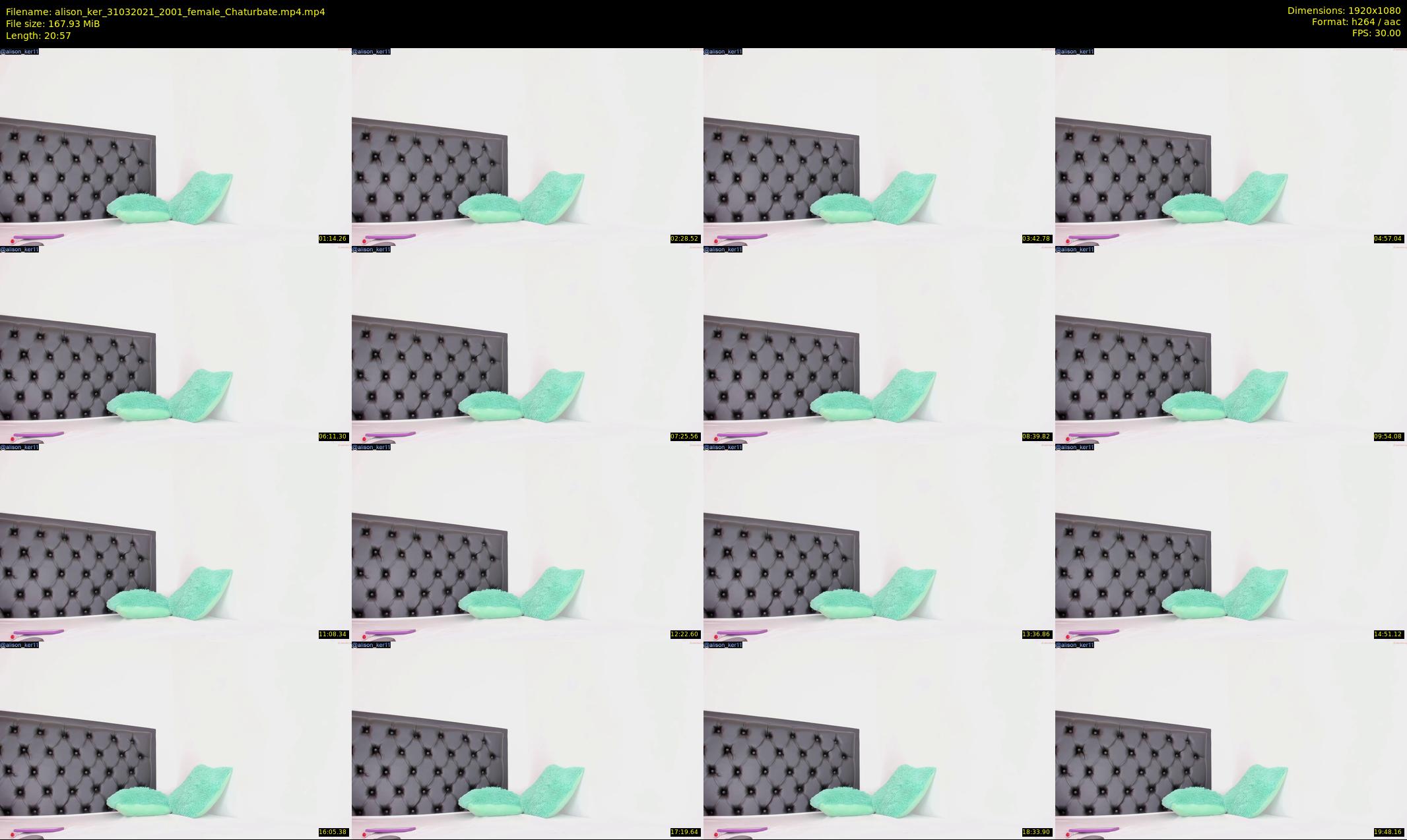 alison_ker — 21 minute Chaturbate female cam show recording, 1080p, Mar 31, 2021