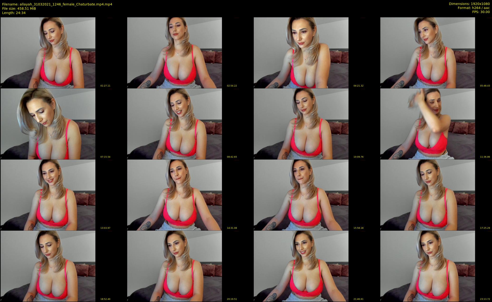 allayah — 25 minute Chaturbate female cam show recording, 1080p, Mar 31, 2021