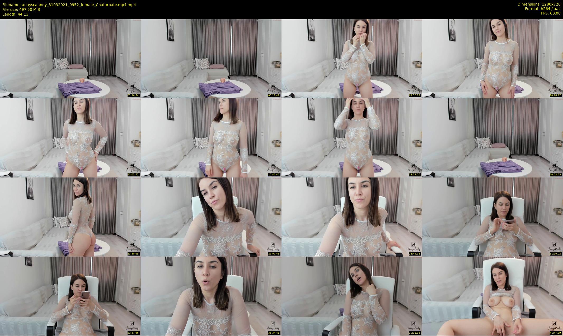 anayscaandy — 45 minute Chaturbate female cam show recording, 720p, Mar 31, 2021