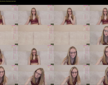 angeellina — 18 minute Chaturbate female cam show recording, 1080p, Apr 1, 2021