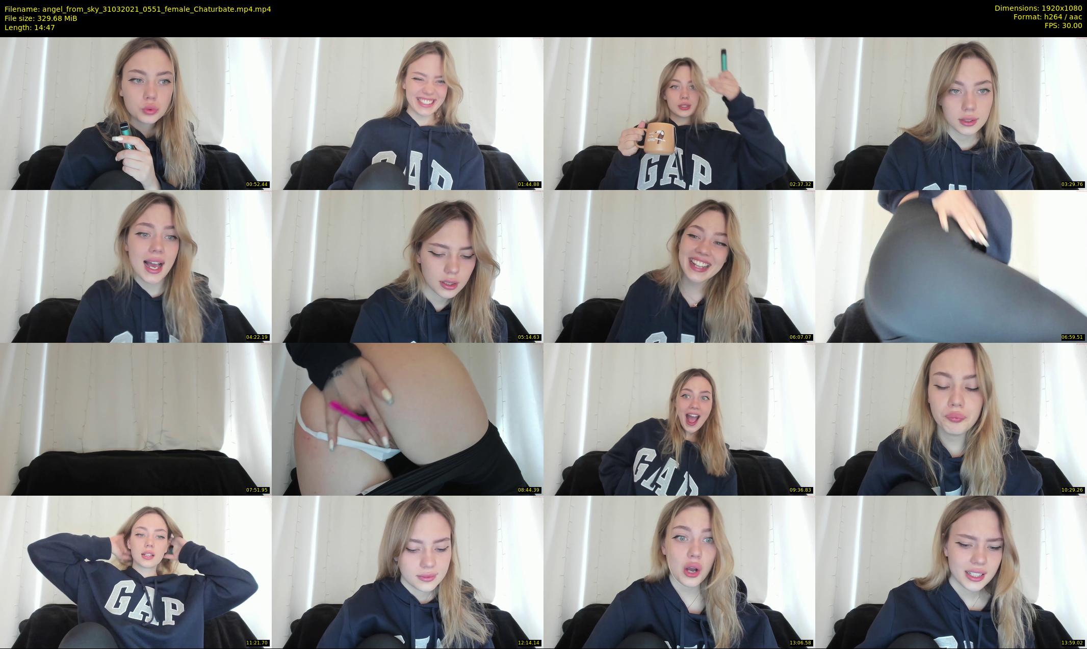 angel_from_sky — 15 minute Chaturbate female cam show recording, 1080p, Mar 31, 2021