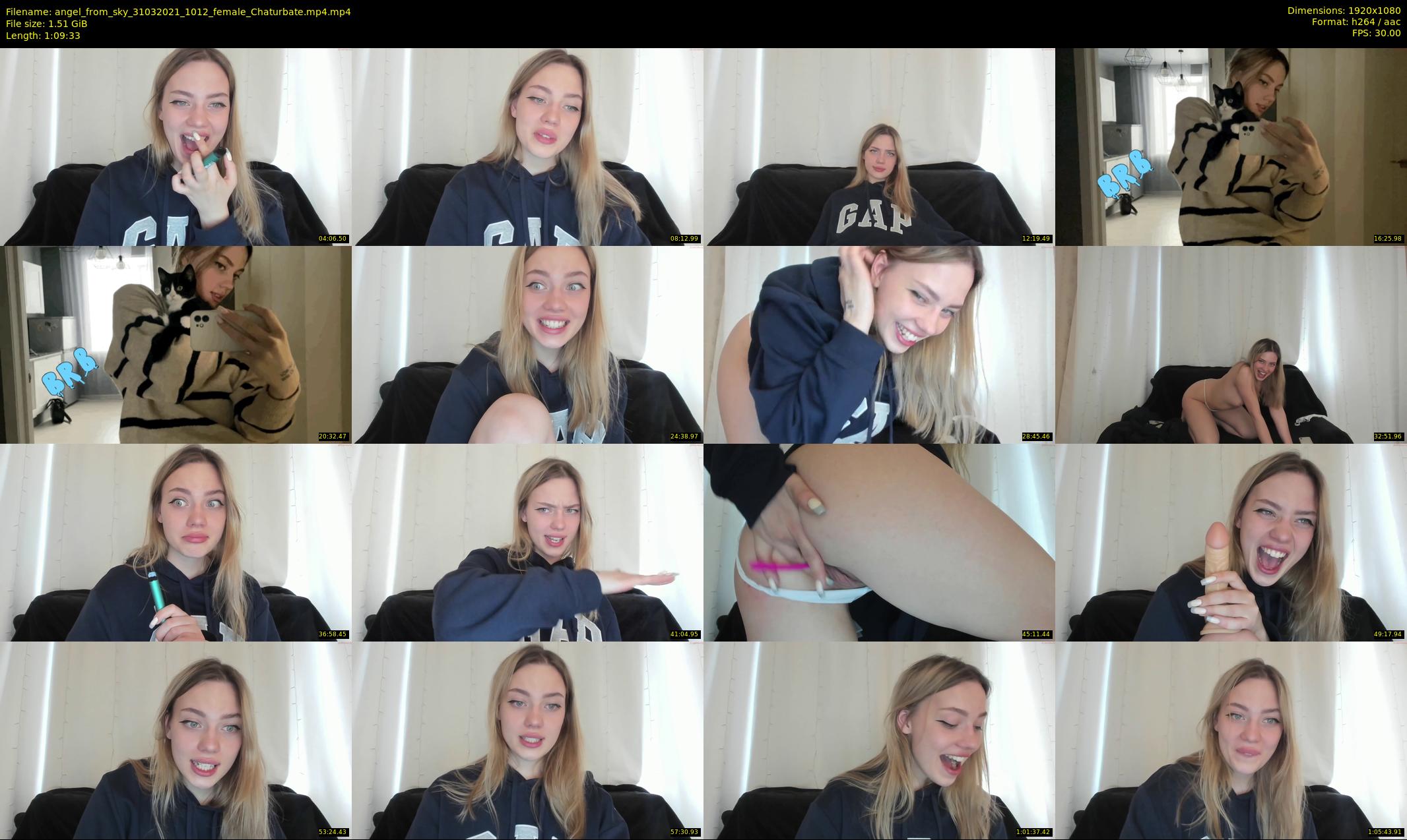 angel_from_sky — 70 minute Chaturbate female cam show recording, 1080p, Mar 31, 2021