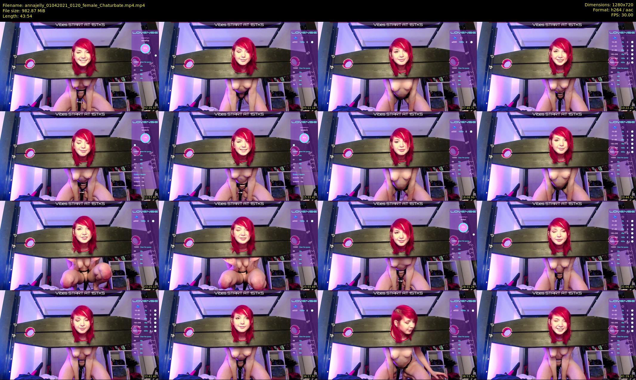 annajelly — 44 minute Chaturbate couple cam show recording, 720p, Apr 1, 2021