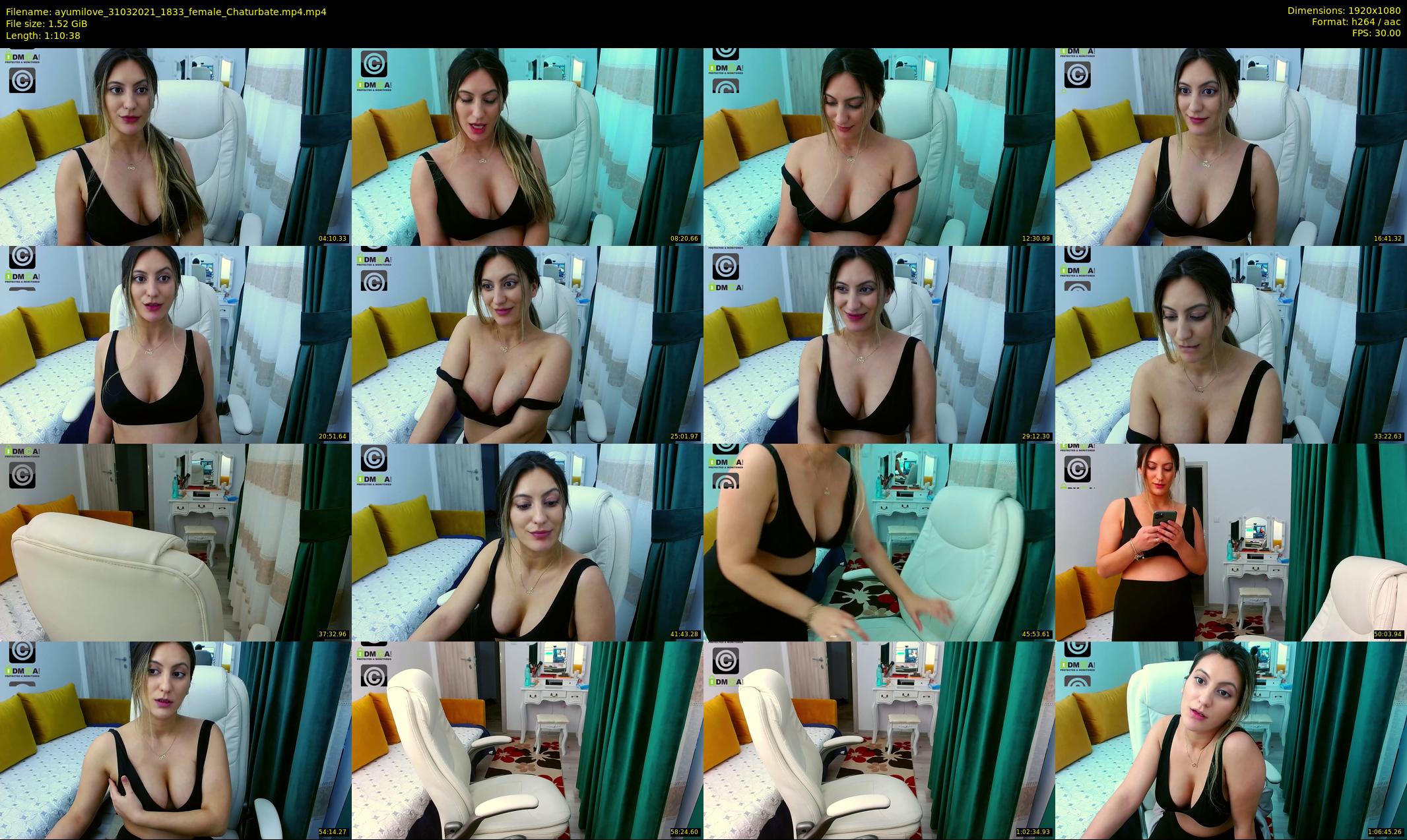 ayumilove — 71 minute Chaturbate female cam show recording, 1080p, Mar 31, 2021