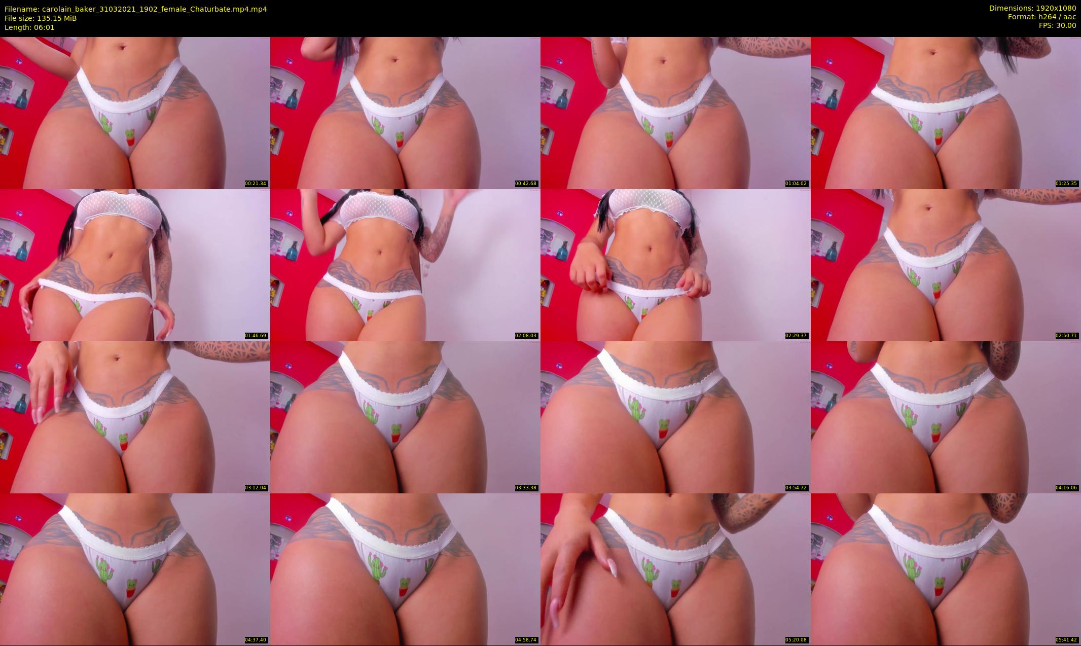 carolain_baker — 7 minute Chaturbate female cam show recording, 1080p, Mar 31, 2021