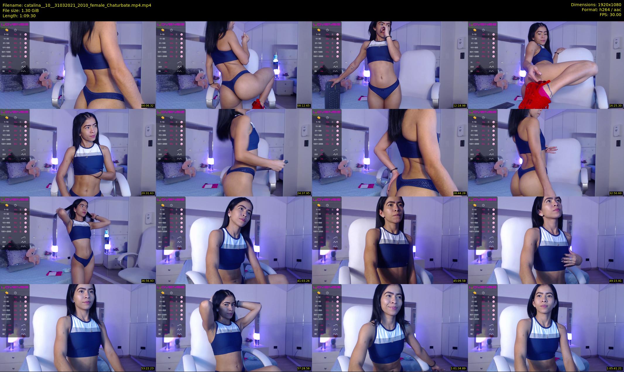 catalina__10_ — 70 minute Chaturbate female cam show recording, 1080p, Mar 31, 2021
