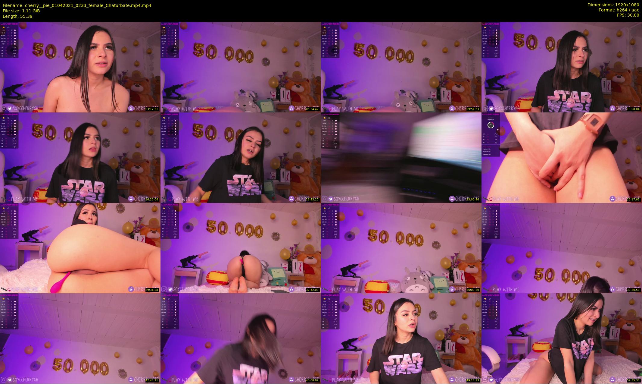 cherry__pie — 56 minute Chaturbate female cam show recording, 1080p, Apr 1, 2021