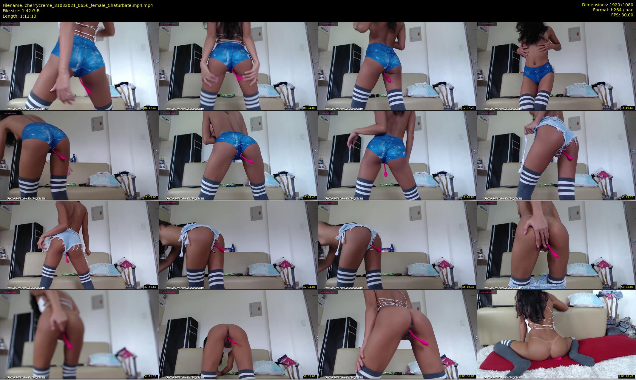cherrycreme — 72 minute Chaturbate female cam show recording, 1080p, Mar 31, 2021