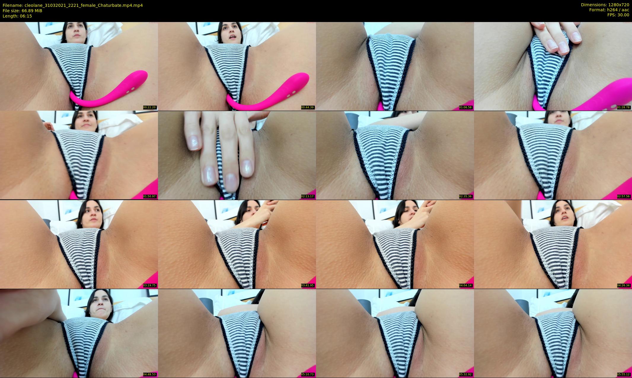 cleolane — 7 minute Chaturbate female cam show recording, 720p, Mar 31, 2021