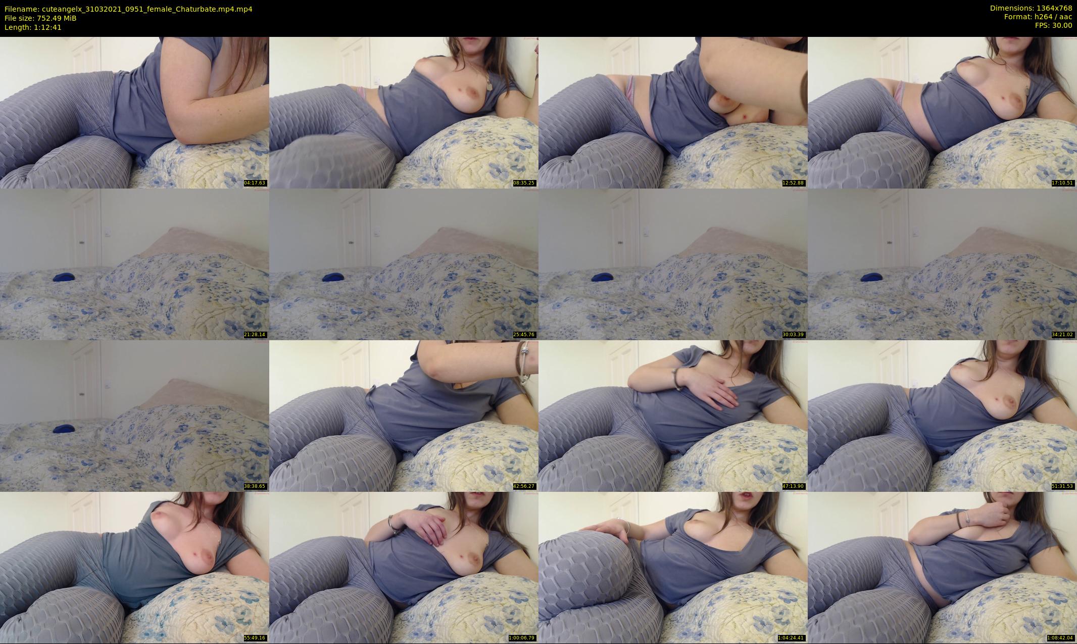 cuteangelx — 73 minute Chaturbate female cam show recording, 720p, Mar 31, 2021