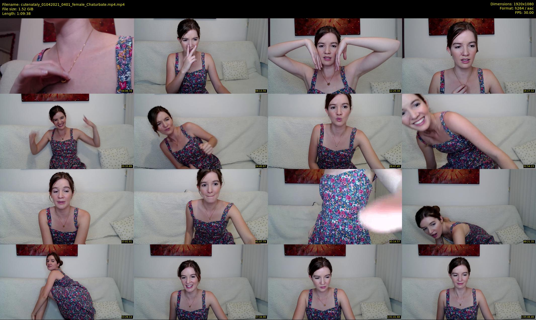 cutenataly — 70 minute Chaturbate female cam show recording, 1080p, Apr 1, 2021
