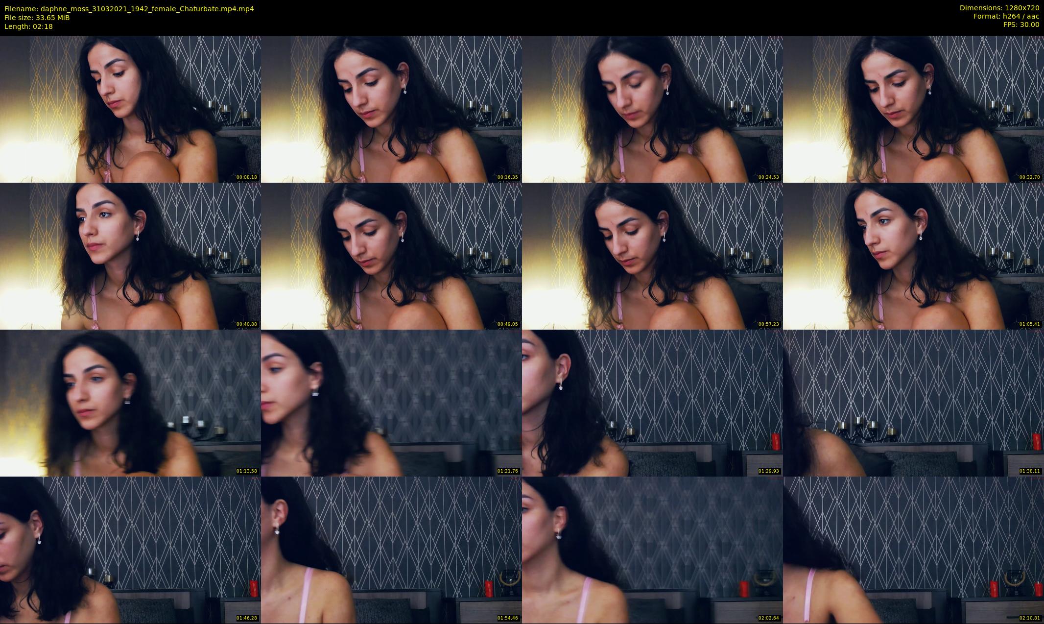 daphne_moss — 3 minute Chaturbate female cam show recording, 720p, Mar 31, 2021