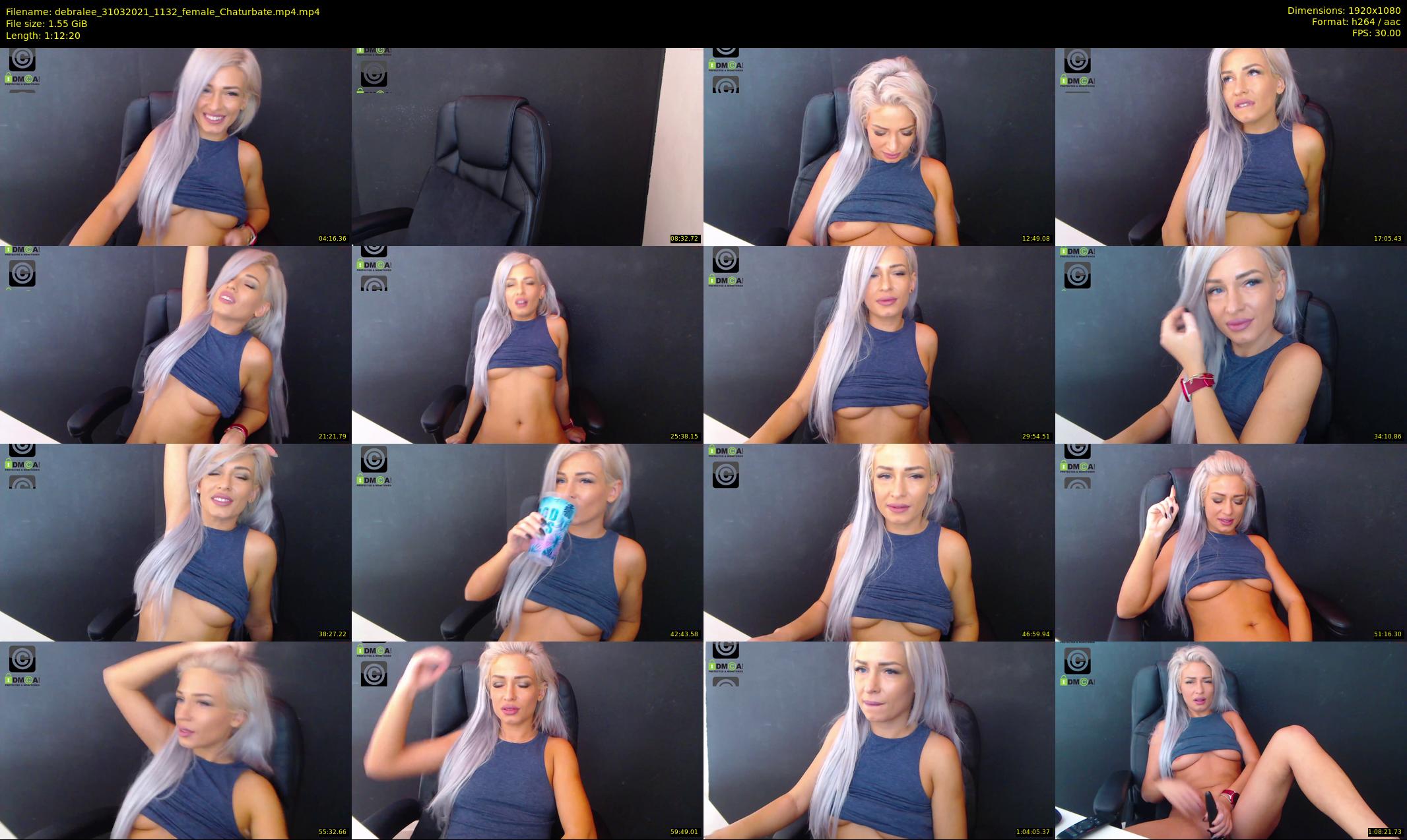 debralee — 73 minute Chaturbate female cam show recording, 1080p, Mar 31, 2021