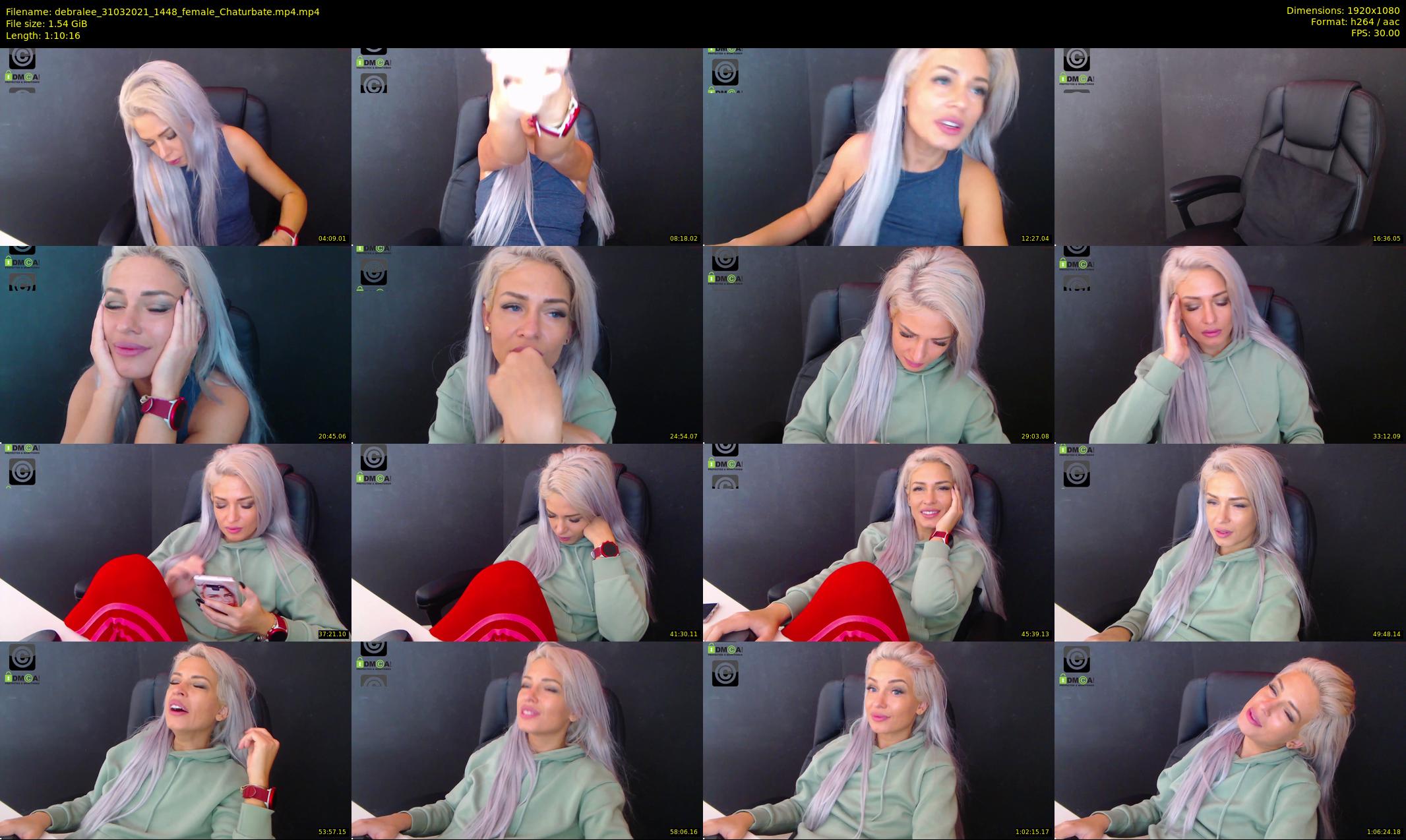 debralee — 71 minute Chaturbate female cam show recording, 1080p, Mar 31, 2021