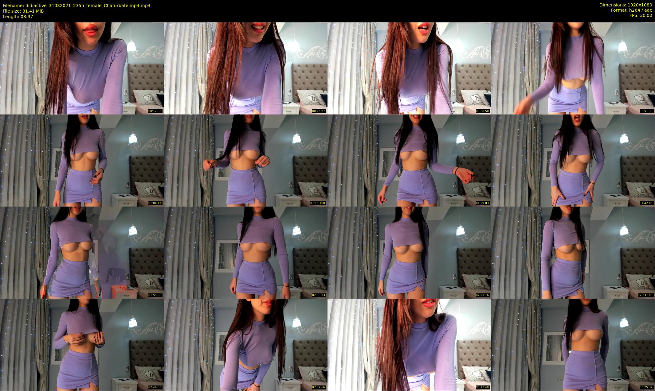 didiactive — 4 minute Chaturbate female cam show recording, 1080p, Mar 31, 2021