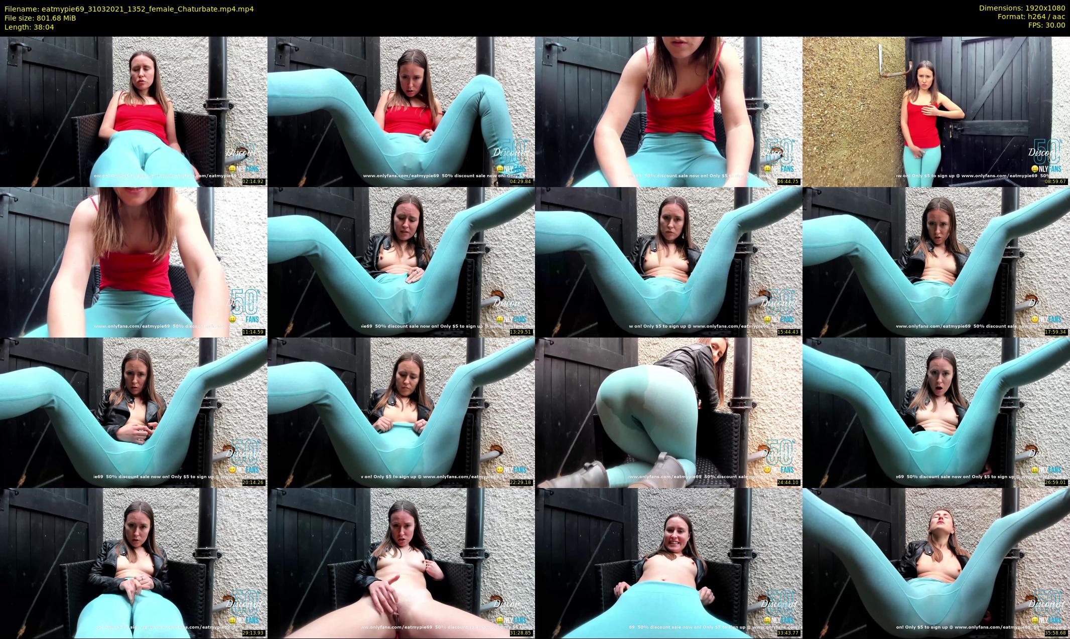 eatmypie69 — 39 minute Chaturbate female cam show recording, 1080p, Mar 31, 2021