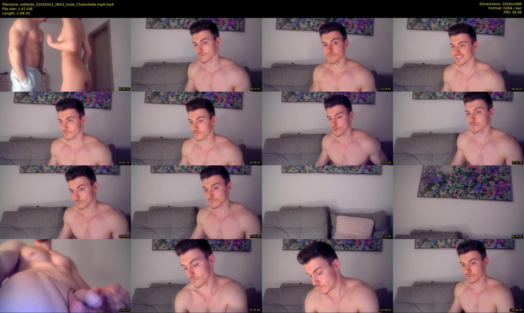 eddieds — 70 minute Chaturbate male cam show recording, 1080p, Mar 31, 2021