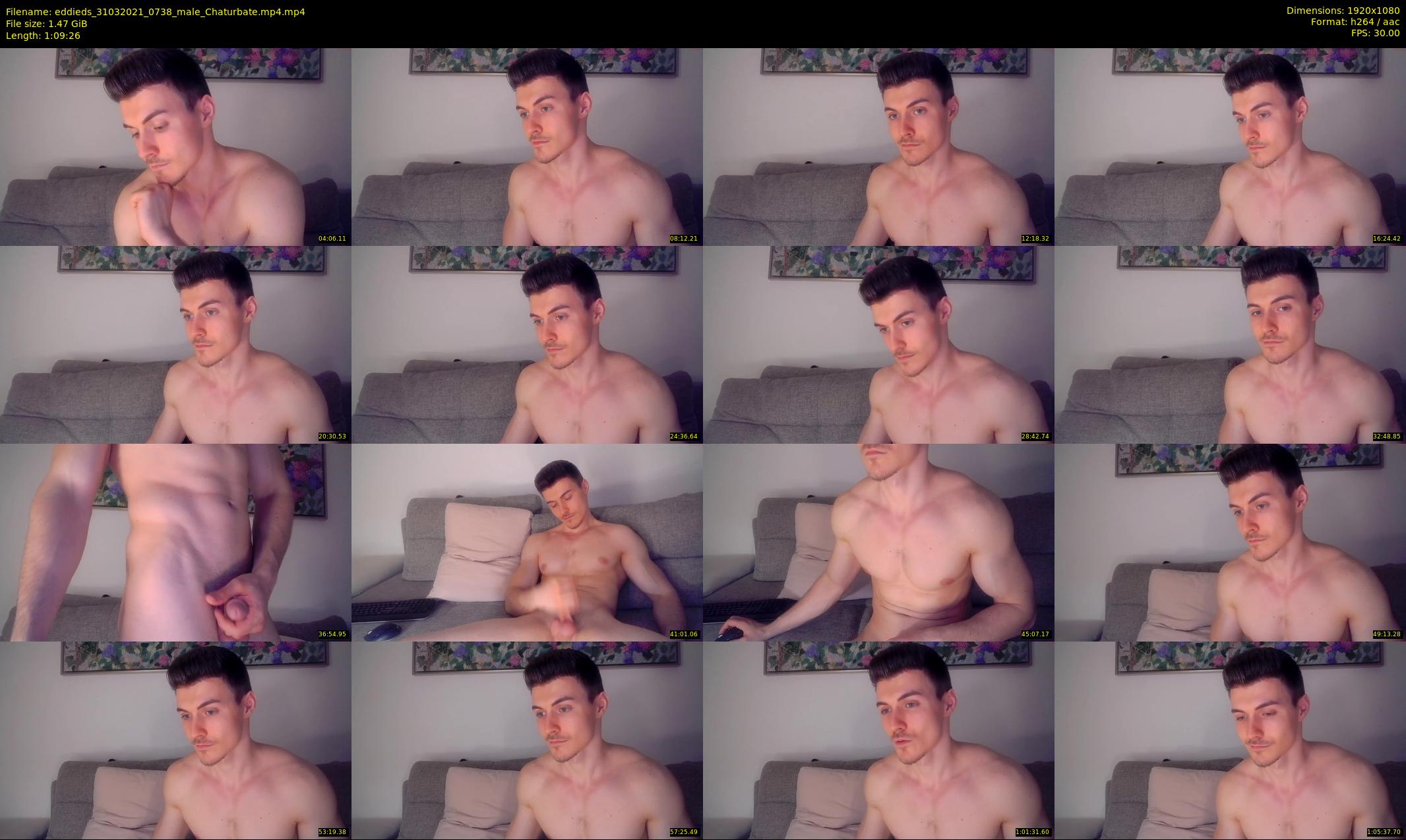 eddieds — 70 minute Chaturbate male cam show recording, 1080p, Mar 31, 2021