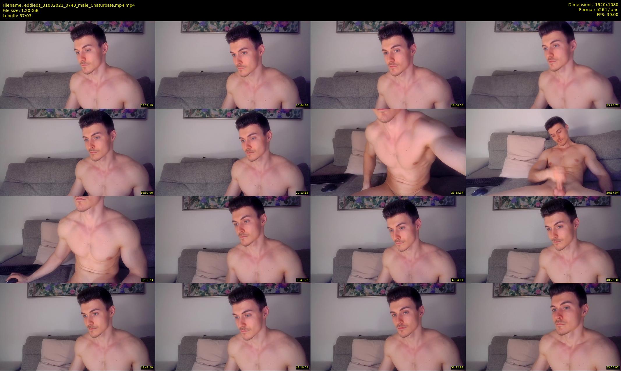 eddieds — 58 minute Chaturbate male cam show recording, 1080p, Mar 31, 2021
