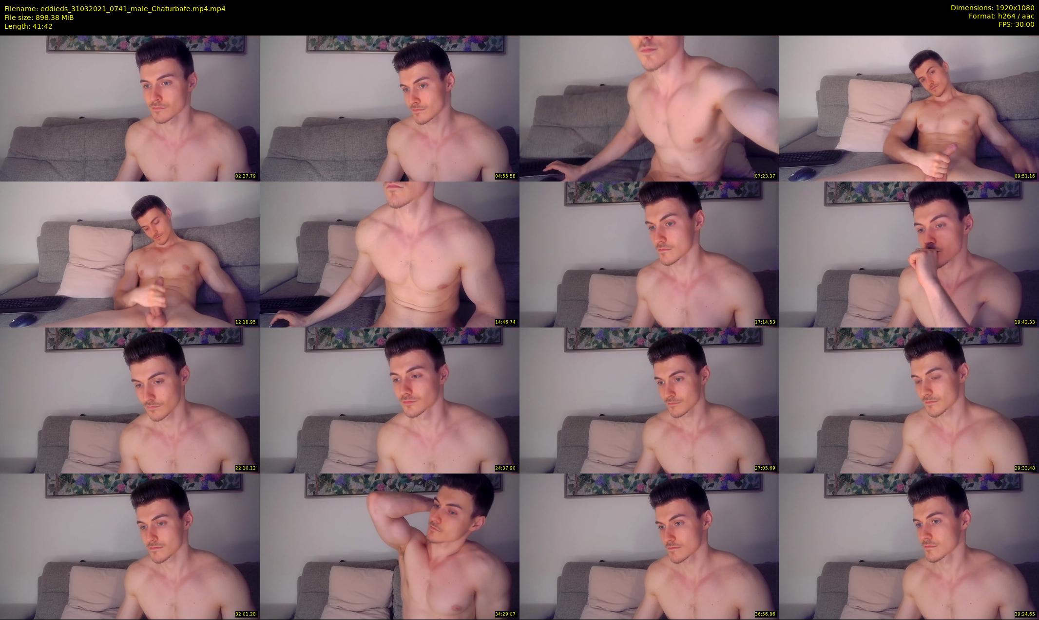 eddieds — 42 minute Chaturbate male cam show recording, 1080p, Mar 31, 2021