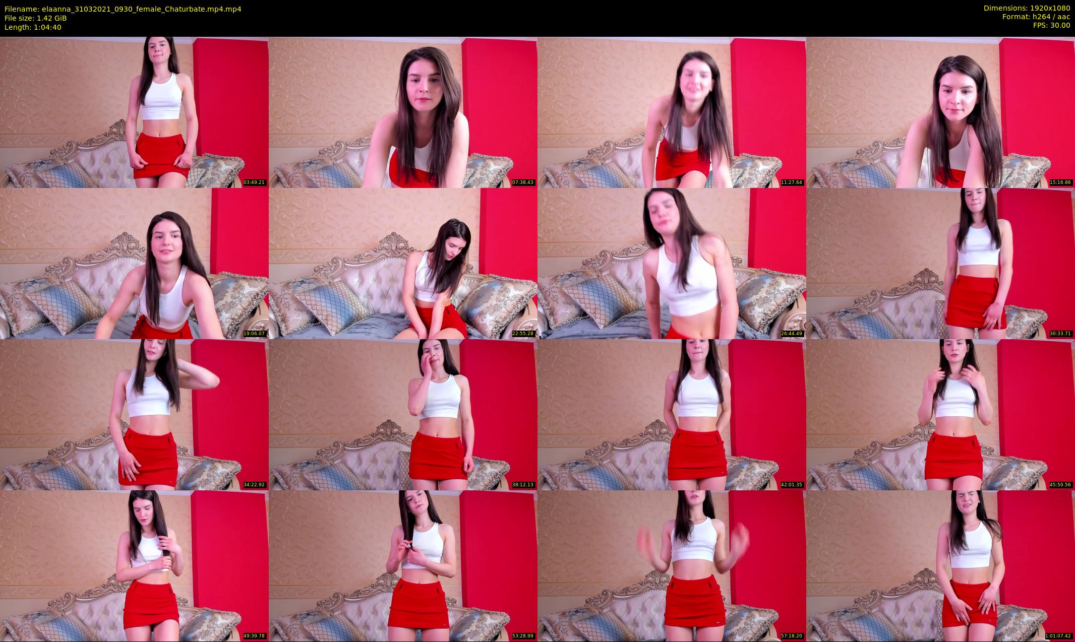 elaanna — 65 minute Chaturbate female cam show recording, 1080p, Mar 31, 2021