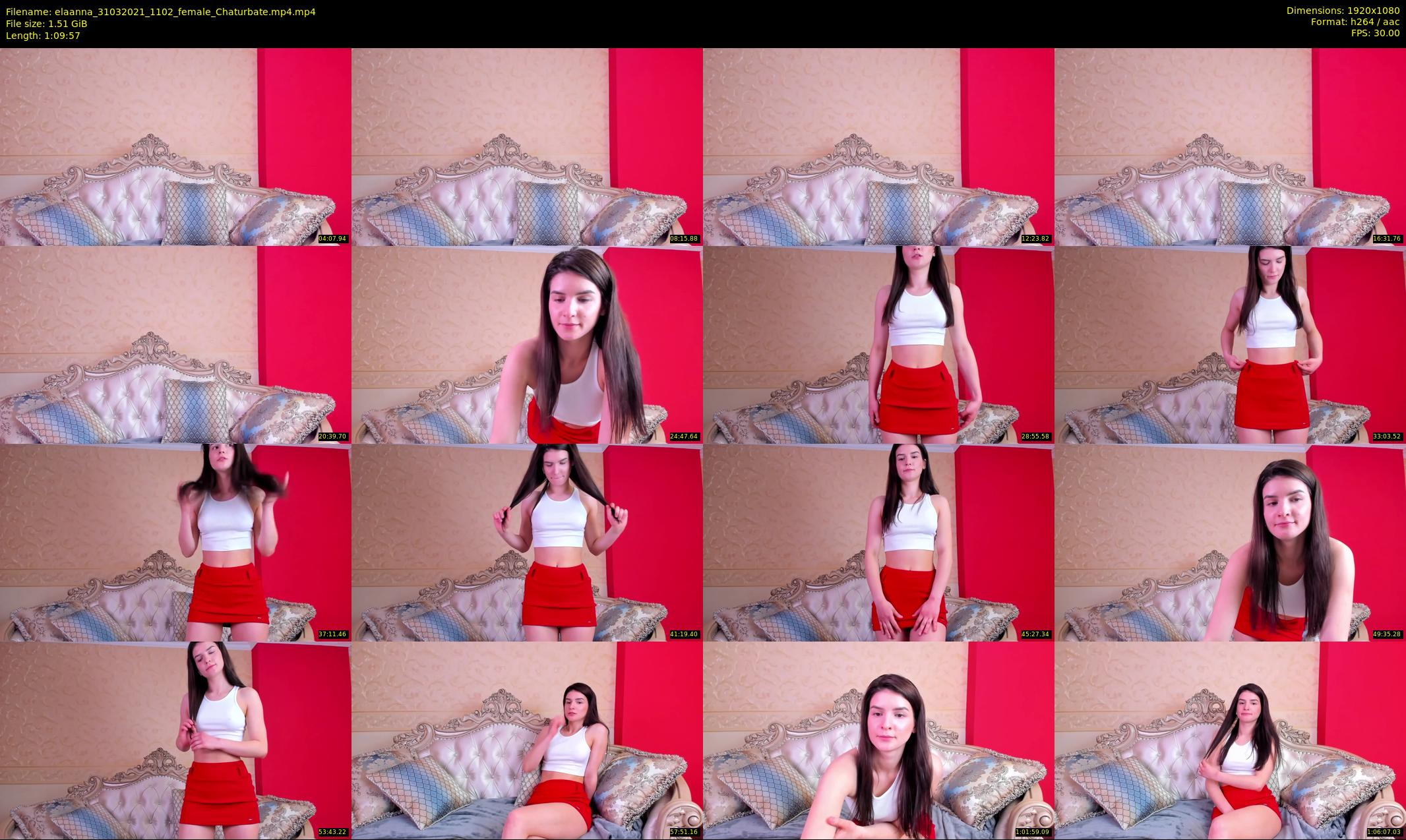 elaanna — 70 minute Chaturbate female cam show recording, 1080p, Mar 31, 2021