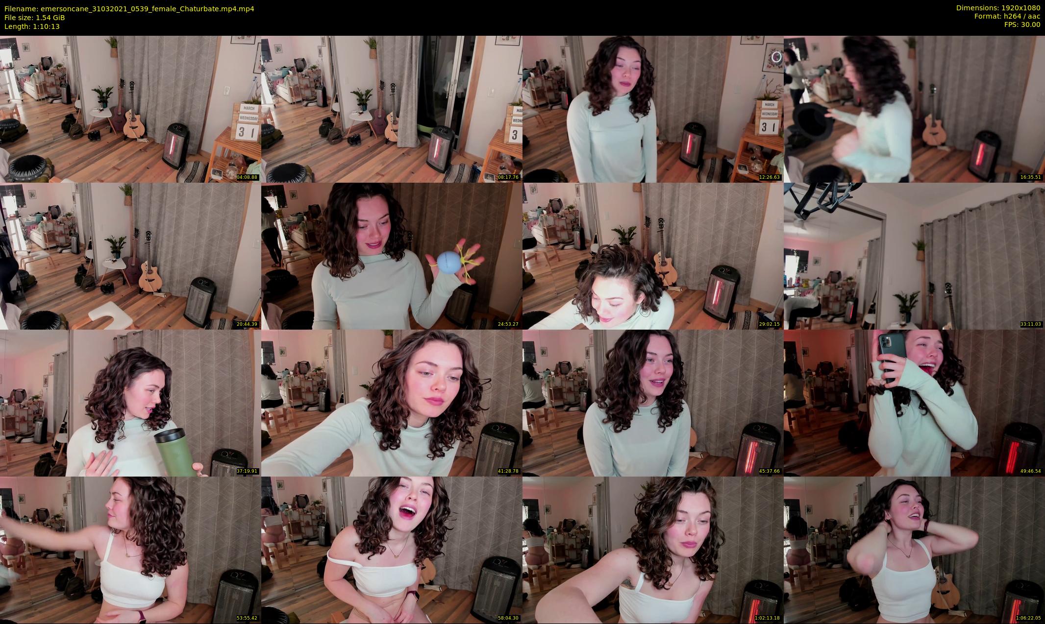 emersoncane — 71 minute Chaturbate female cam show recording, 1080p, Mar 31, 2021