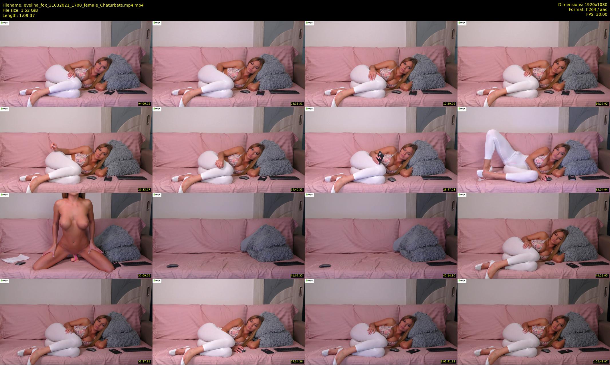 evelina_fox — 70 minute Chaturbate female cam show recording, 1080p, Mar 31, 2021