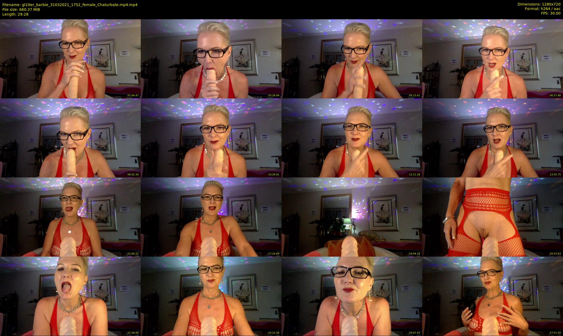 gl1tter_barbie — 30 minute Chaturbate female cam show recording, 720p, Mar 31, 2021