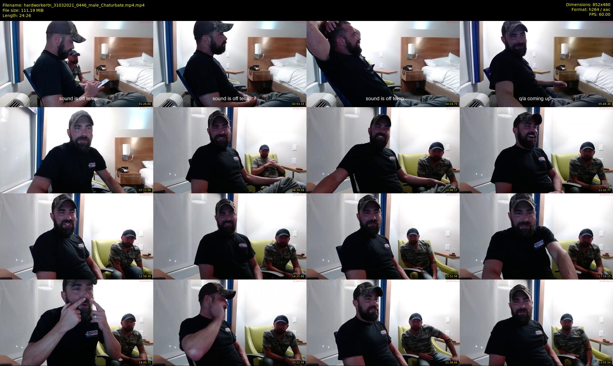 hardworkertn — 25 minute Chaturbate male cam show recording, 480p, Mar 31, 2021