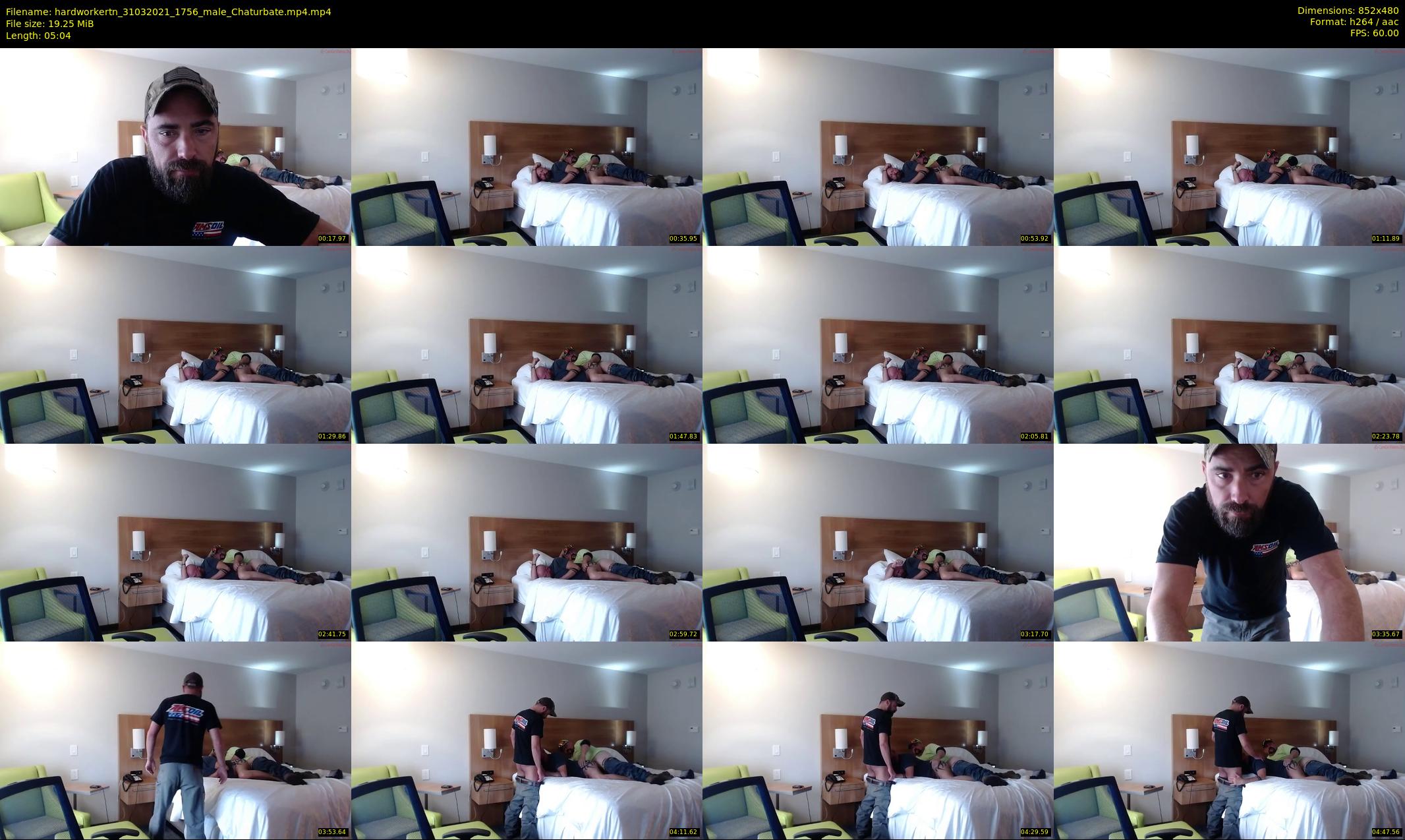 hardworkertn — 6 minute Chaturbate male cam show recording, 480p, Mar 31, 2021