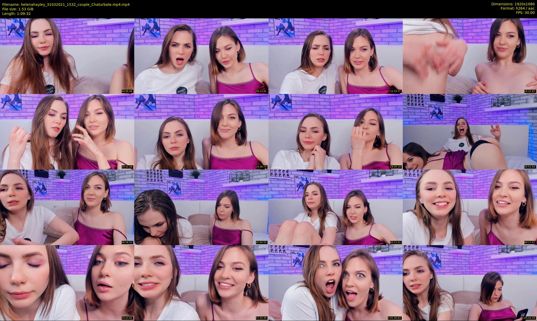 helenahayley — 70 minute Chaturbate female cam show recording, 1080p, Mar 31, 2021