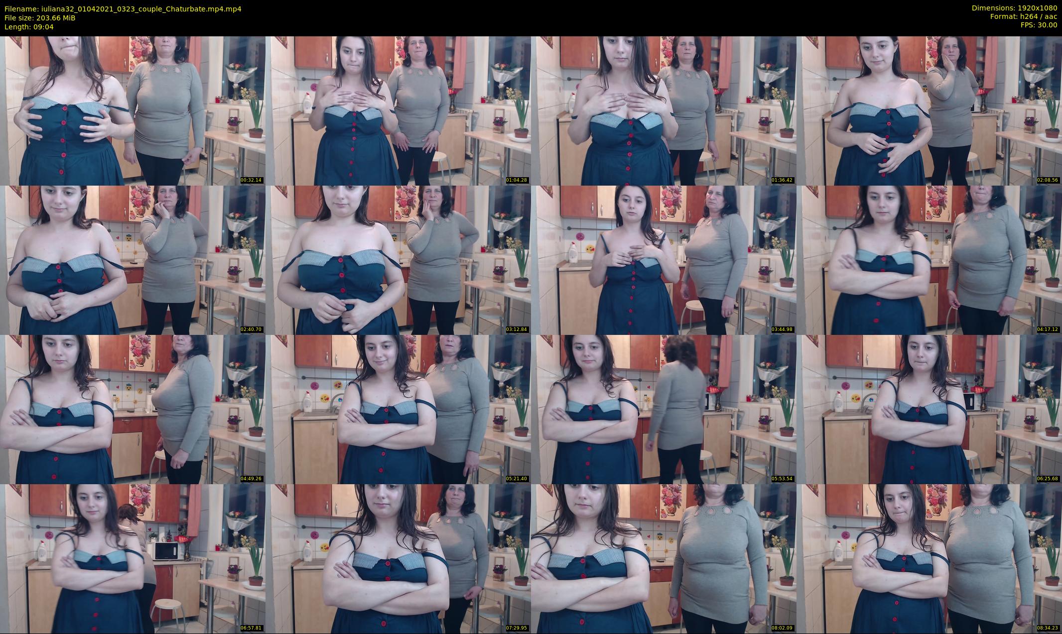iuliana32 — 10 minute Chaturbate couple cam show recording, 1080p, Apr 1, 2021