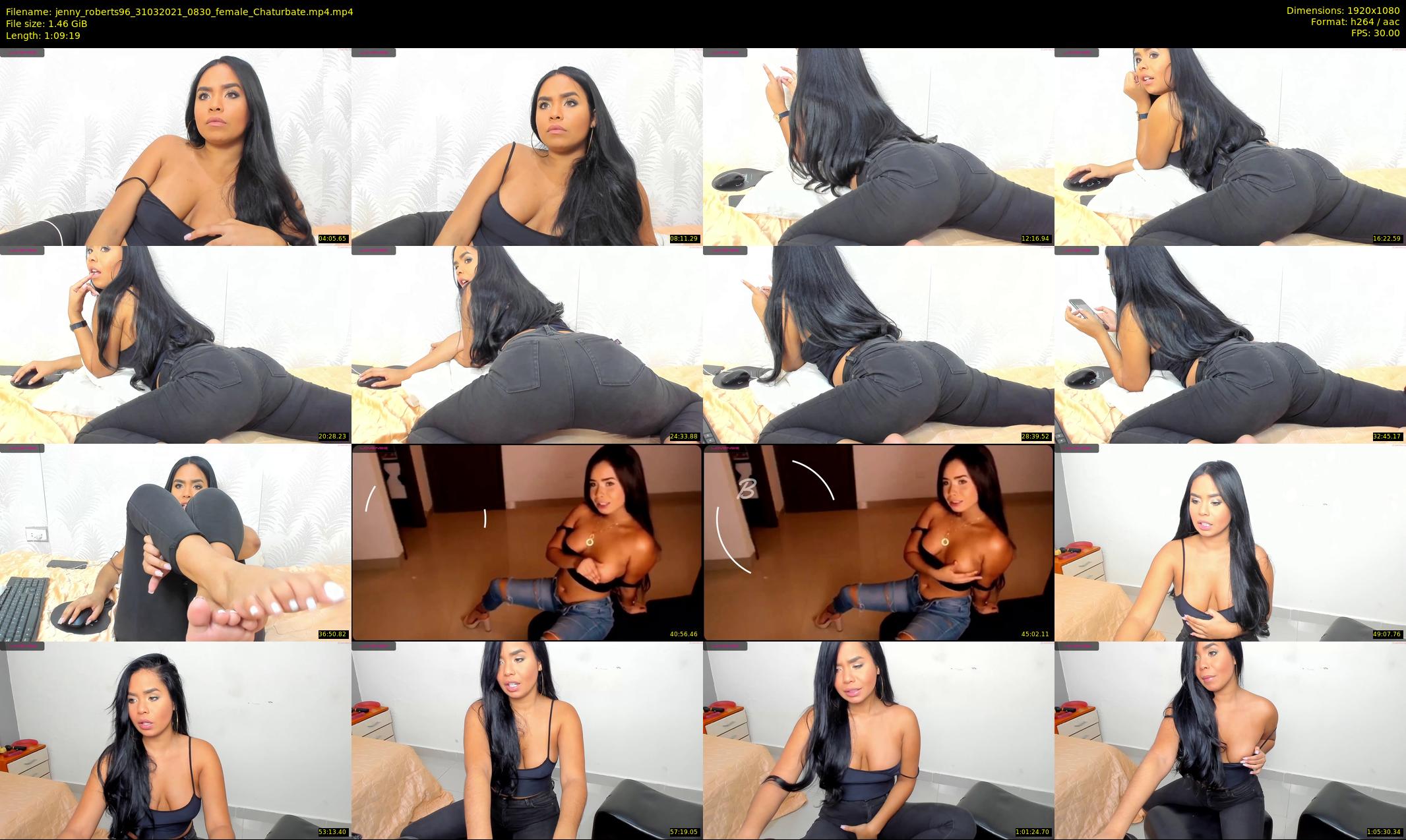 jenny_roberts96 — 70 minute Chaturbate female cam show recording, 1080p, Mar 31, 2021