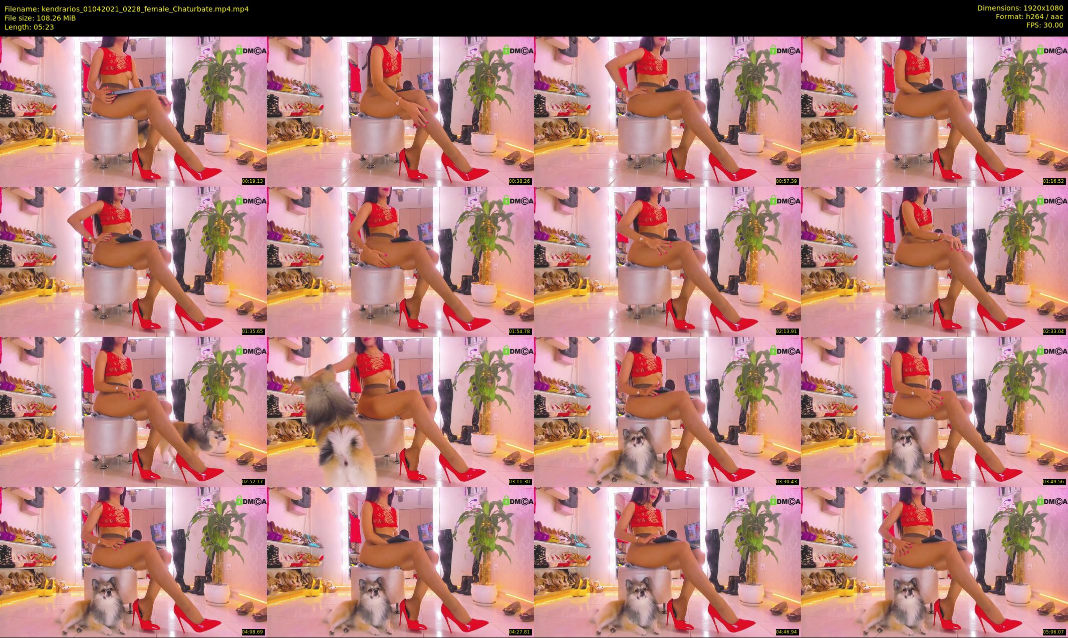 kendrarios — 6 minute Chaturbate female cam show recording, 1080p, Apr 1, 2021