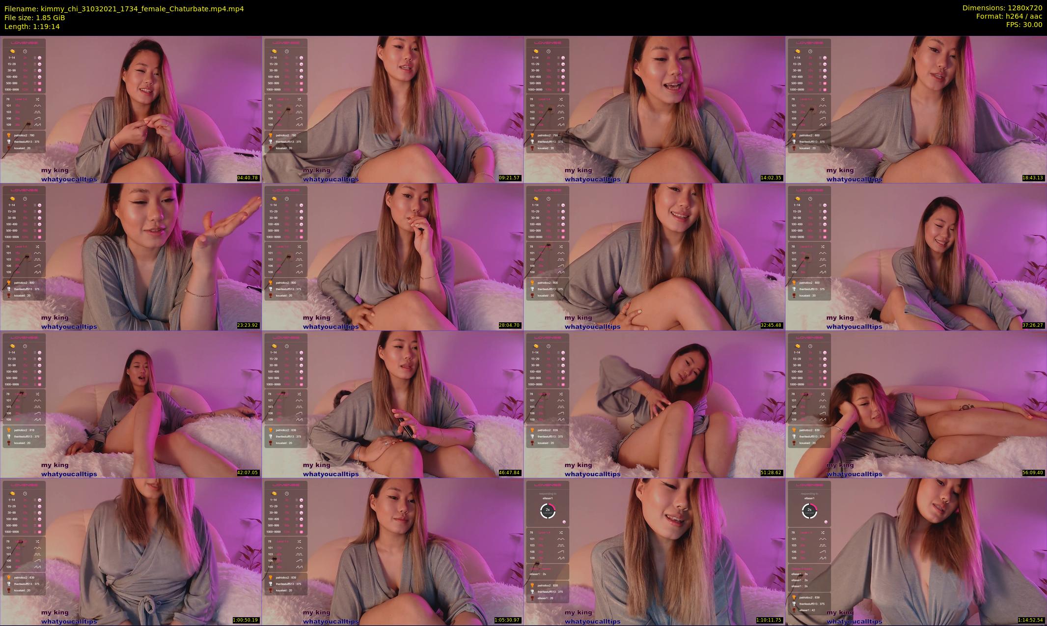 kimmy_chi — 80 minute Chaturbate female cam show recording, 720p, Mar 31, 2021