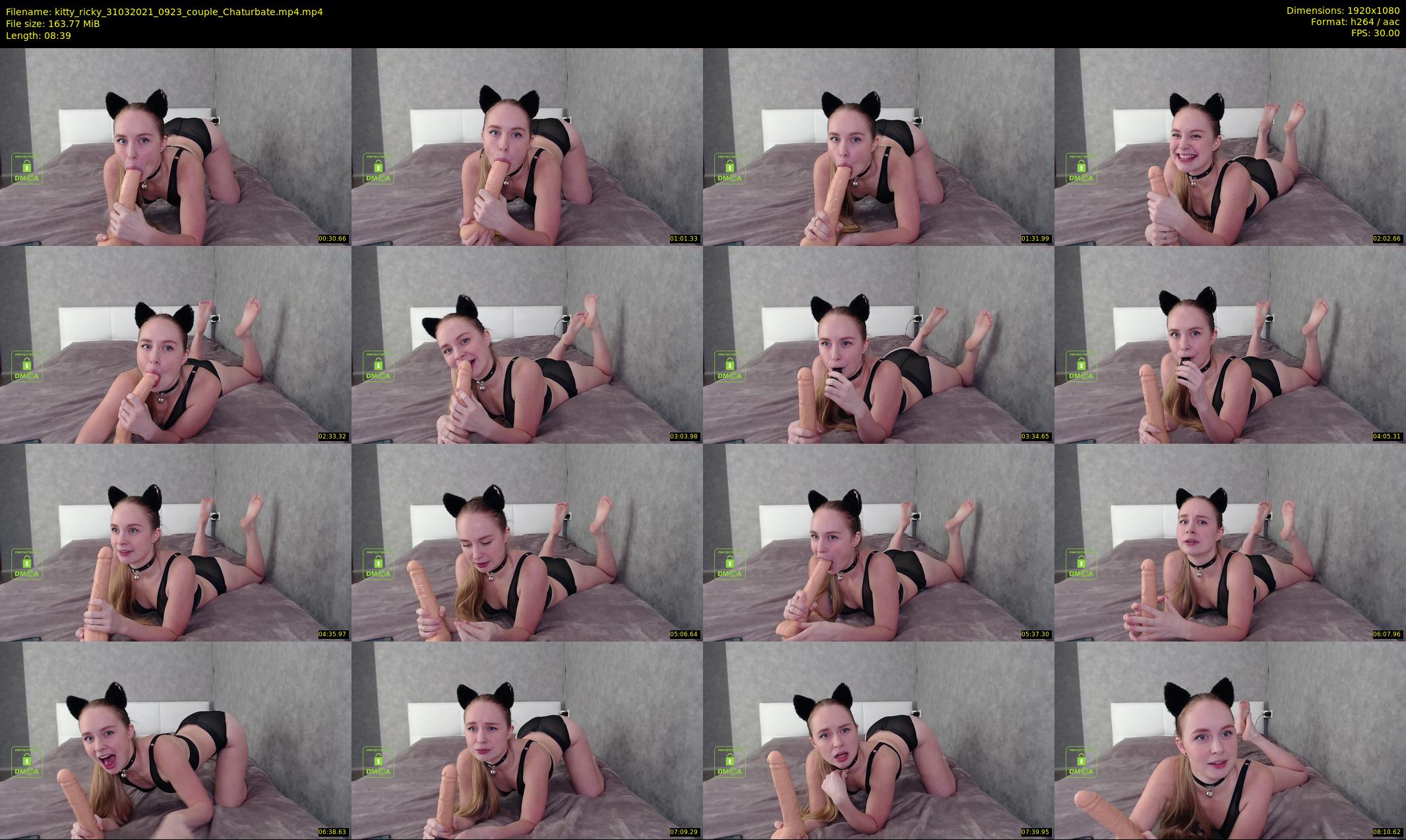kitty_ricky — 9 minute Chaturbate couple cam show recording, 1080p, Mar 31, 2021