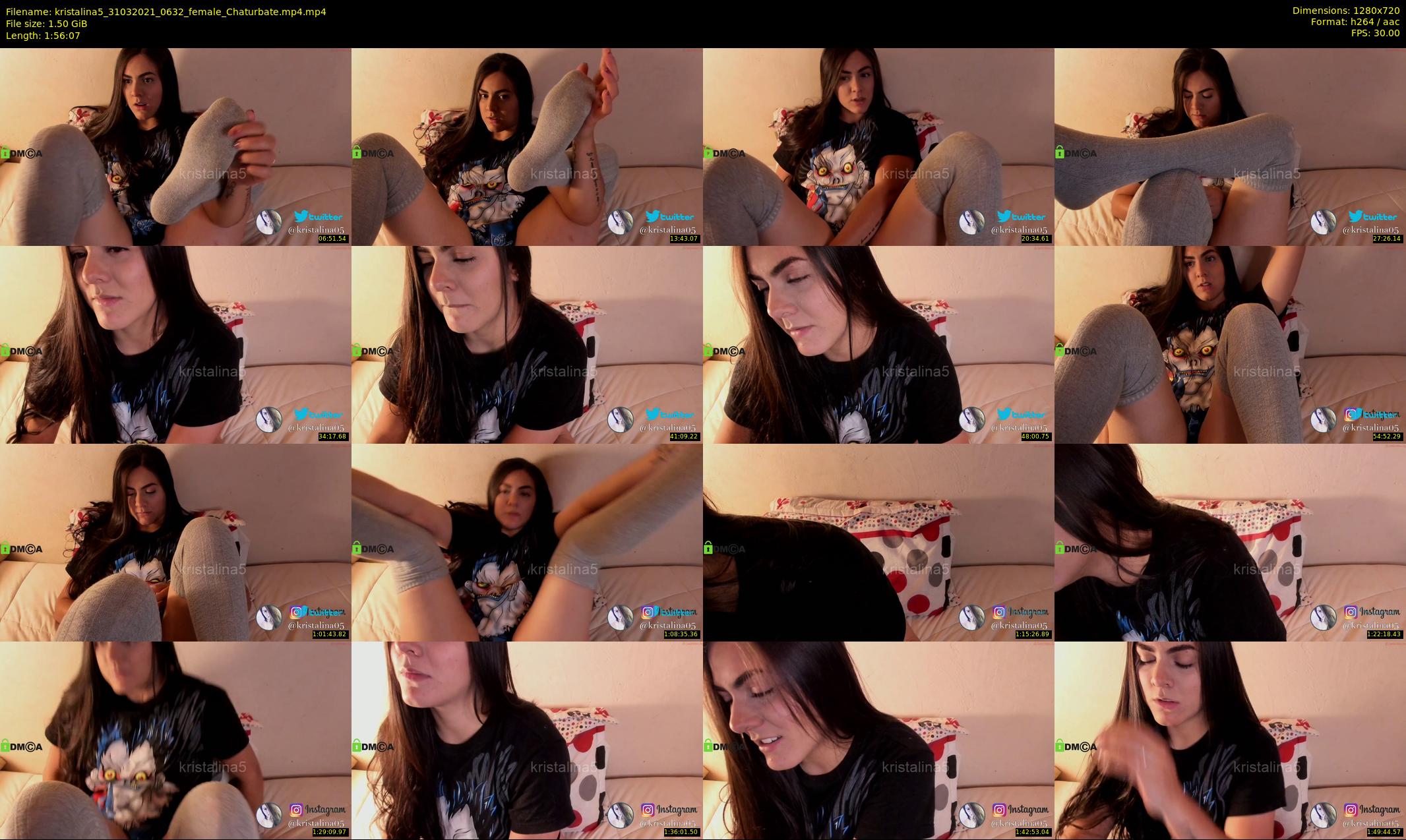 kristalina5 — 117 minute Chaturbate female cam show recording, 720p, Mar 31, 2021