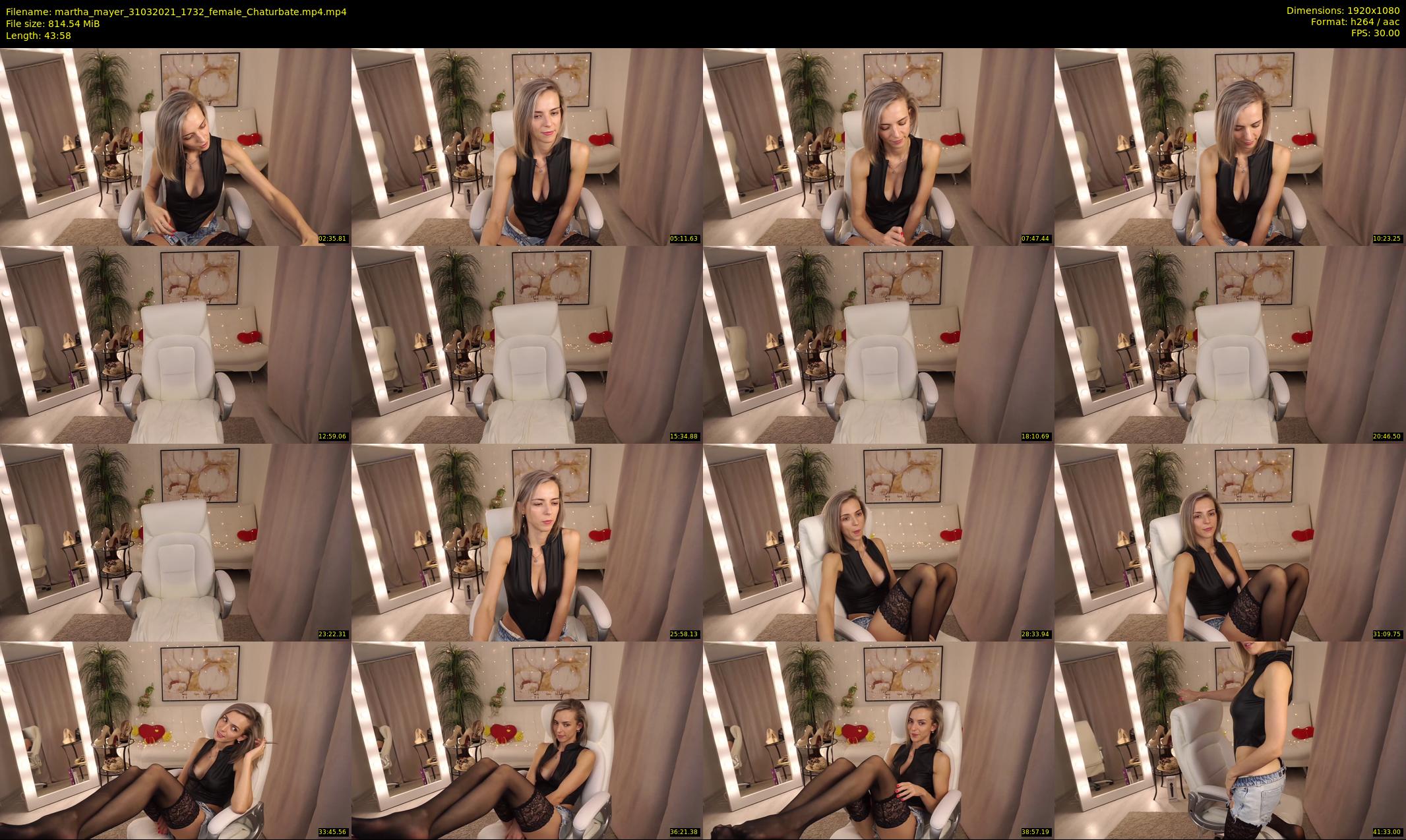 martha_mayer — 44 minute Chaturbate female cam show recording, 1080p, Mar 31, 2021